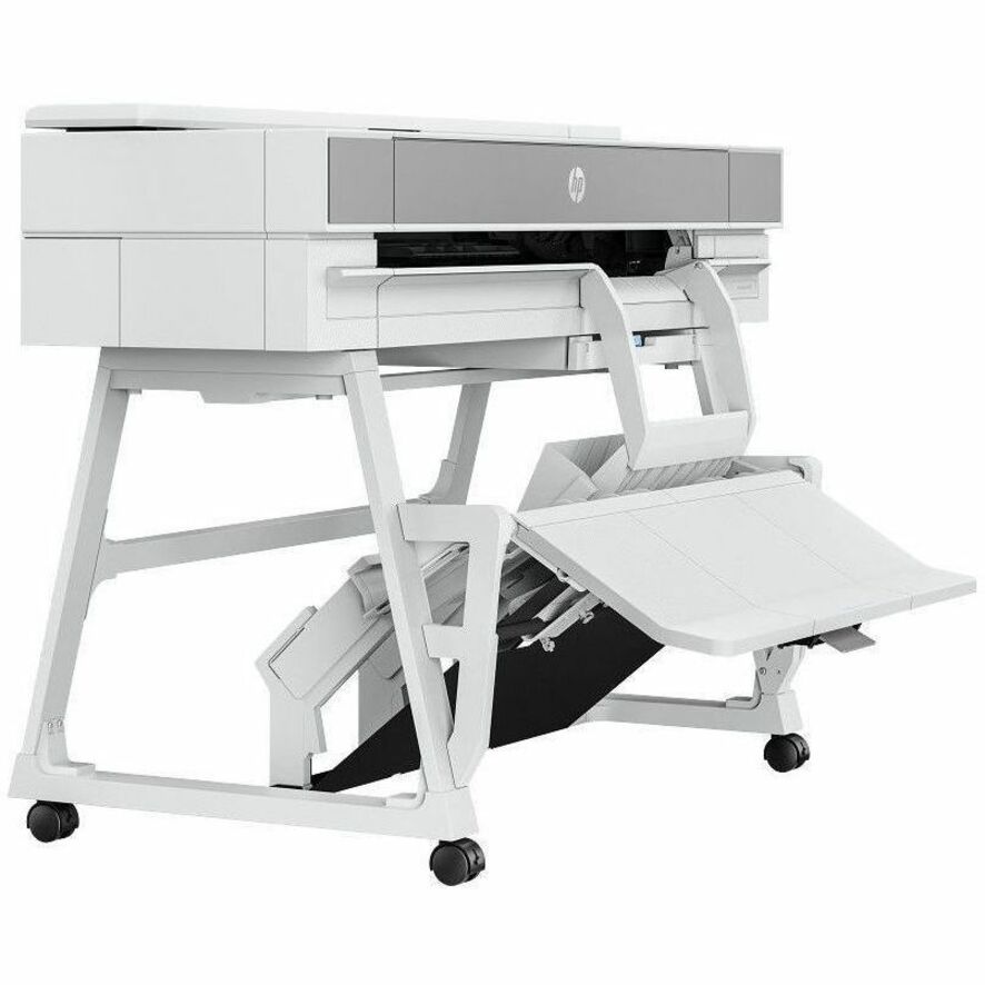 HP Designjet T950 A0 Inkjet Large Format Printer - 36" Print Width - Color - 6 Color(s) - 21 Second Color Speed - 2400 x 1200 dpi - Ethernet - Wireless LAN - Plain Paper, Bond Paper, Coated Paper, Heavyweight Coated Paper, Blueprint, Tracing Paper, Clear Film, Matte Film, Satin Photo Paper, Polypropylene, Matte Paper, ... - Floor Standing Supported - Apple AirPrint, Wi-Fi Direct, HP ePrint - TIFF, JPEG, URF, HP GL/2, HP RTL, CALS/G4 — alternate image12