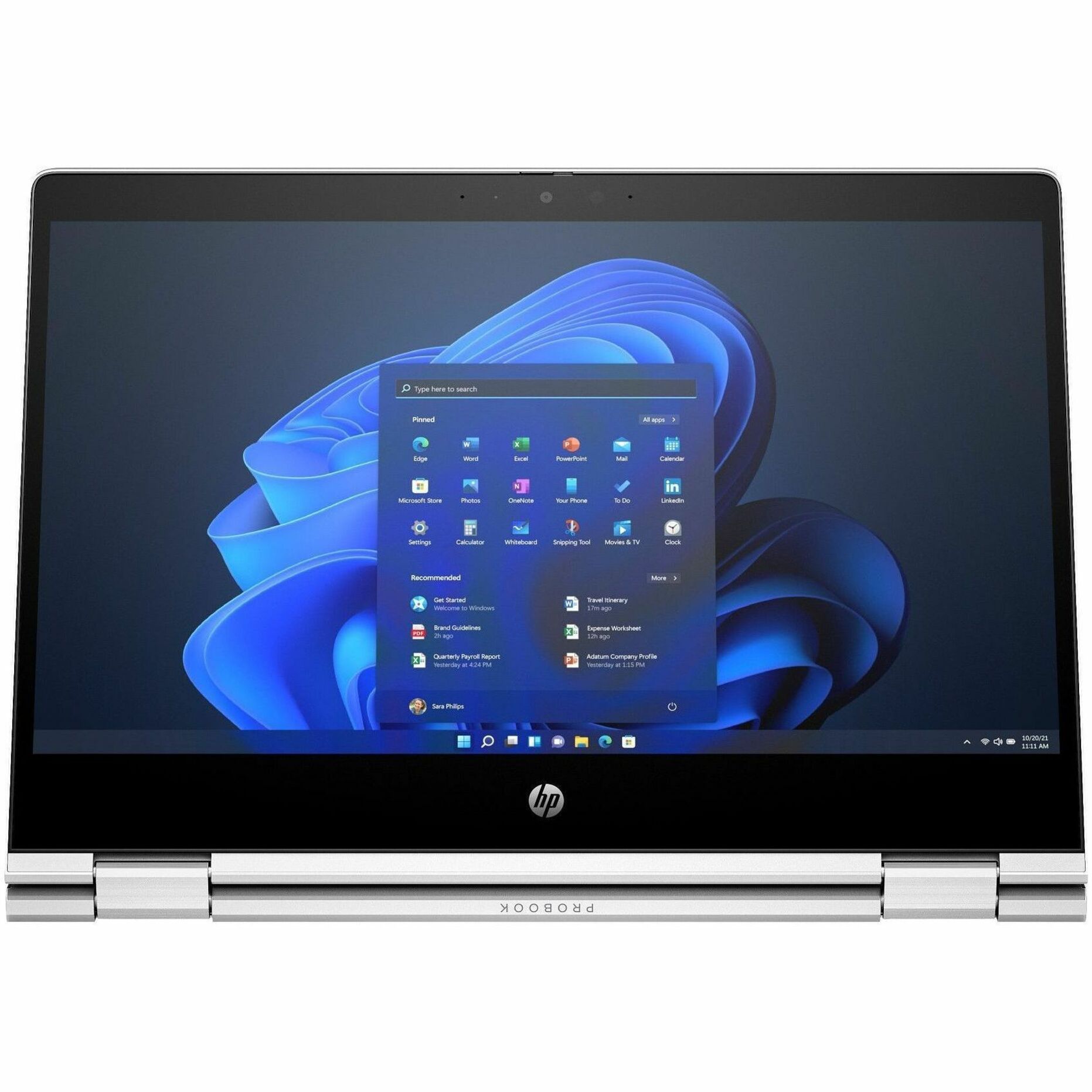 HP Pro x360 435 G10 13.3" Touchscreen Convertible 2 in 1 Notebook - Full HD - 60 Hz - AMD Ryzen 3 7330U - 8 GB - 256 GB SSD - AMD Chip - 1920 x 1080 - AMD - BrightView - IEEE 802.11ax Wireless LAN Standard — alternate image3