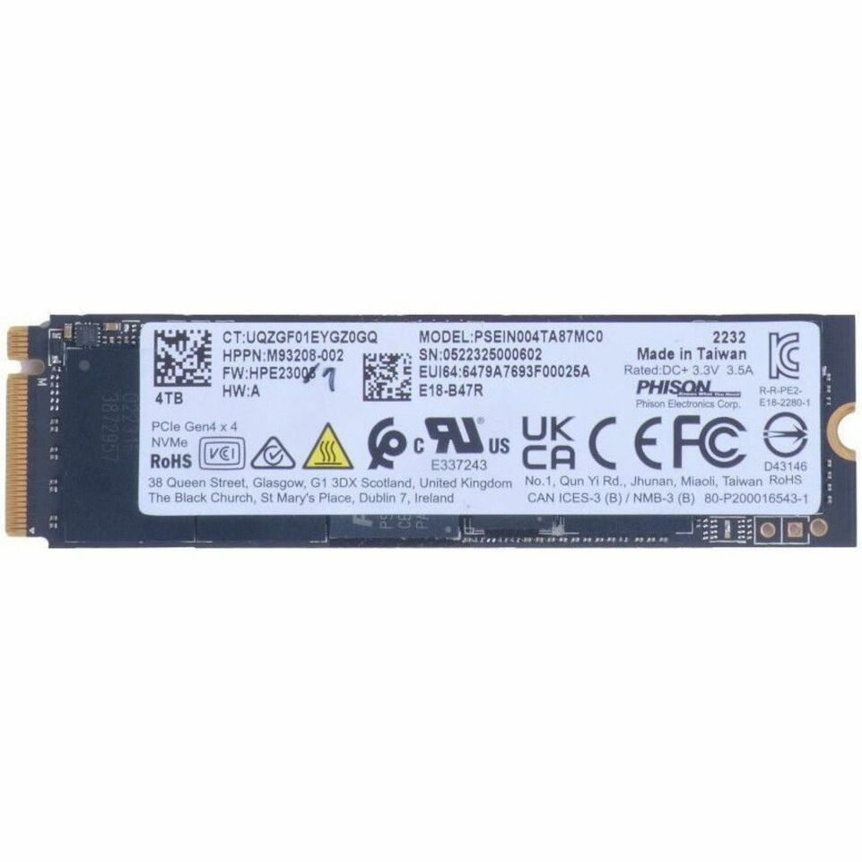 HP 4 TB Solid State Drive