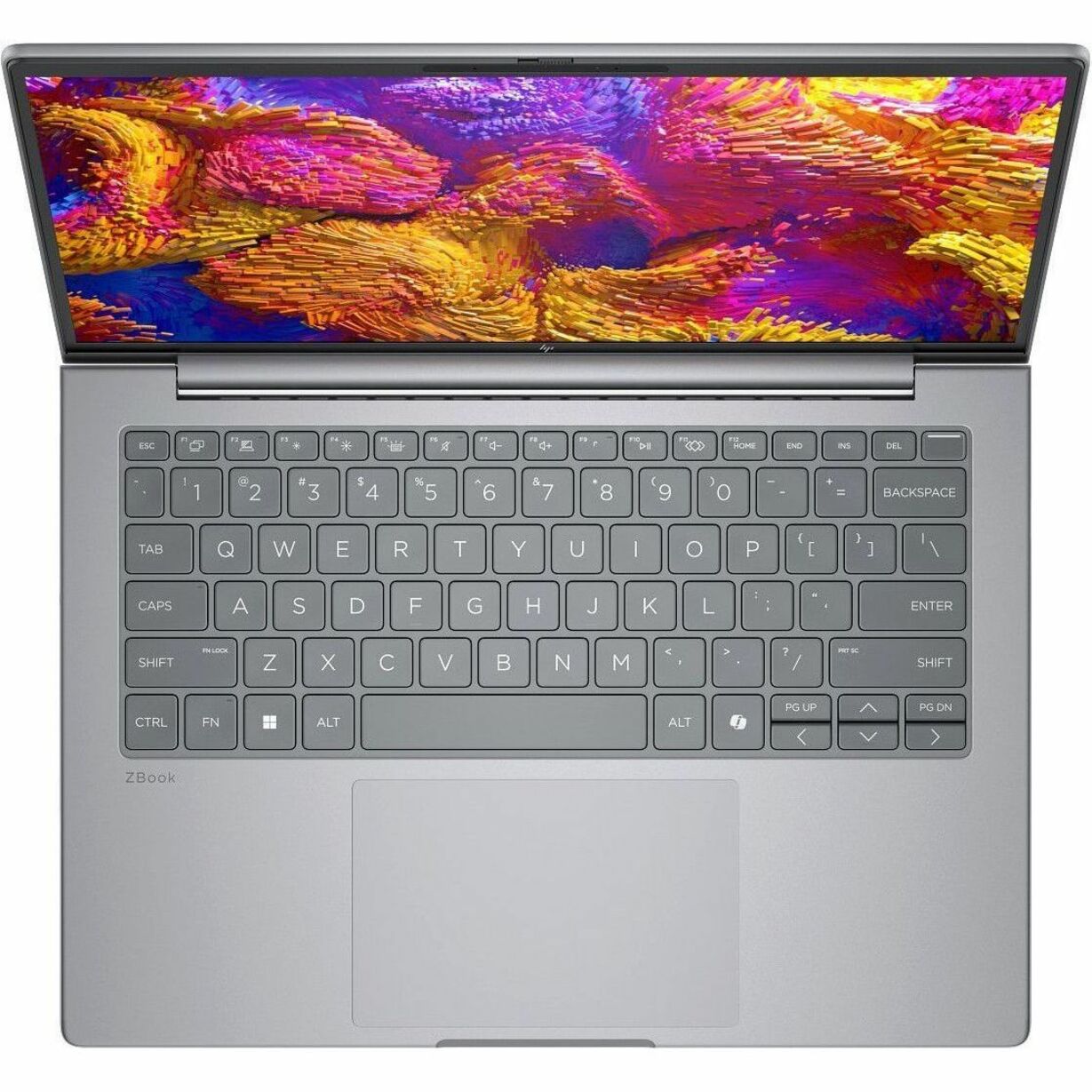 HP ZBook 8 G1ah 14" Mobile Workstation - AMD Ryzen 5 PRO 230 - 32 GB - 256 GB SSD - AMD Chip - AMD Radeon Graphics — alternate image1