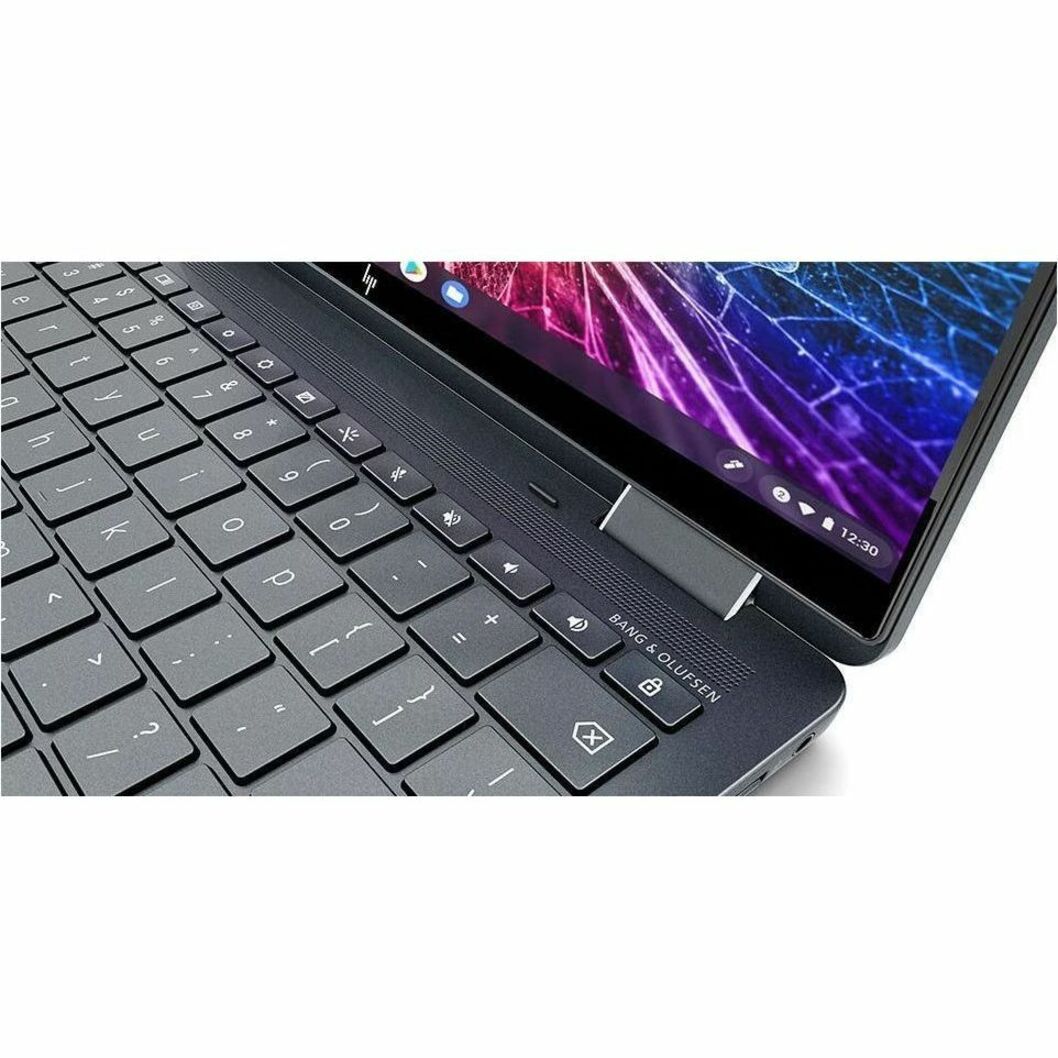 HP Elite Dragonfly 13.5" Touchscreen Convertible 2 in 1 Chromebook - 2K - Intel Core i5 12th Gen i5-1245U - vPro Technology - 16 GB - 512 GB SSD - Slate Blue - Intel Chip - 2256 x 1504 - ChromeOS - Intel Iris X? Graphics - In-plane Switching (IPS) Technology, BrightView - Front Camera/Webcam - IEEE 802.11ax Wireless LAN Standard — alternate image11
