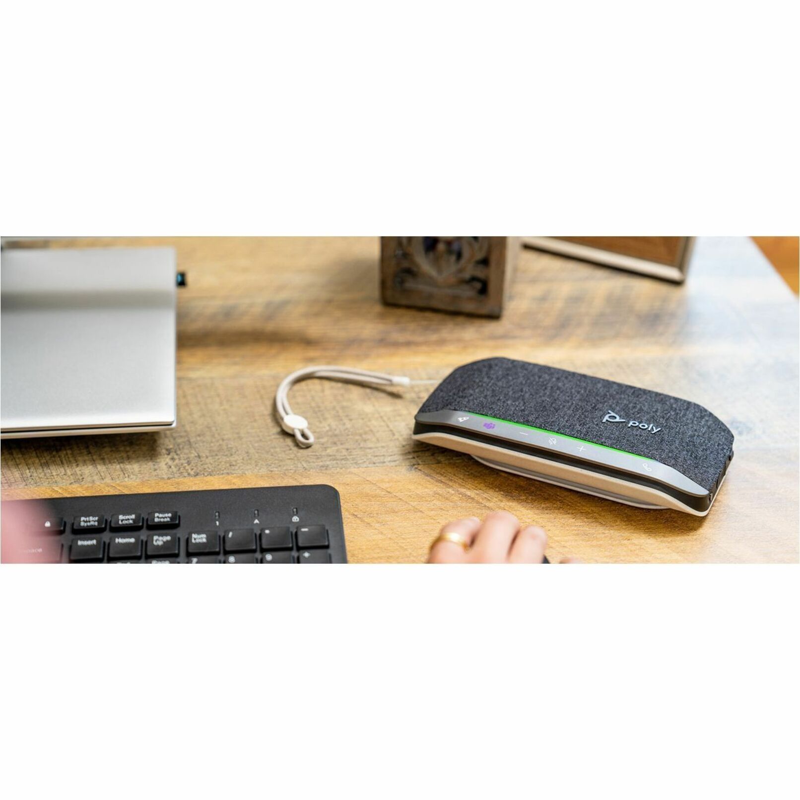 Sync 20+ M Speakerphone USB-C/A Adapter (B95VLAA) - Wired/Wireless Bluetooth - Microsoft Teams, Google Meet - 3 Microphone(s) - 40 mm Speaker(s) - Black - Portable — alternate image5