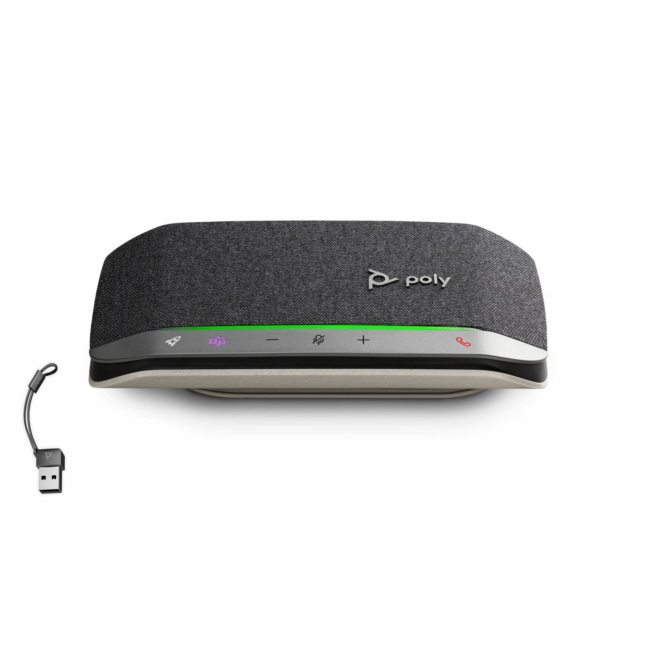 Sync 20-M Speakerphone USB-C/A Adapter (B95VMUT) - Wired/Wireless Bluetooth - Microsoft Teams, Google Meet - 3 Microphone(s) - 40 mm Speaker(s) - Black - Portable