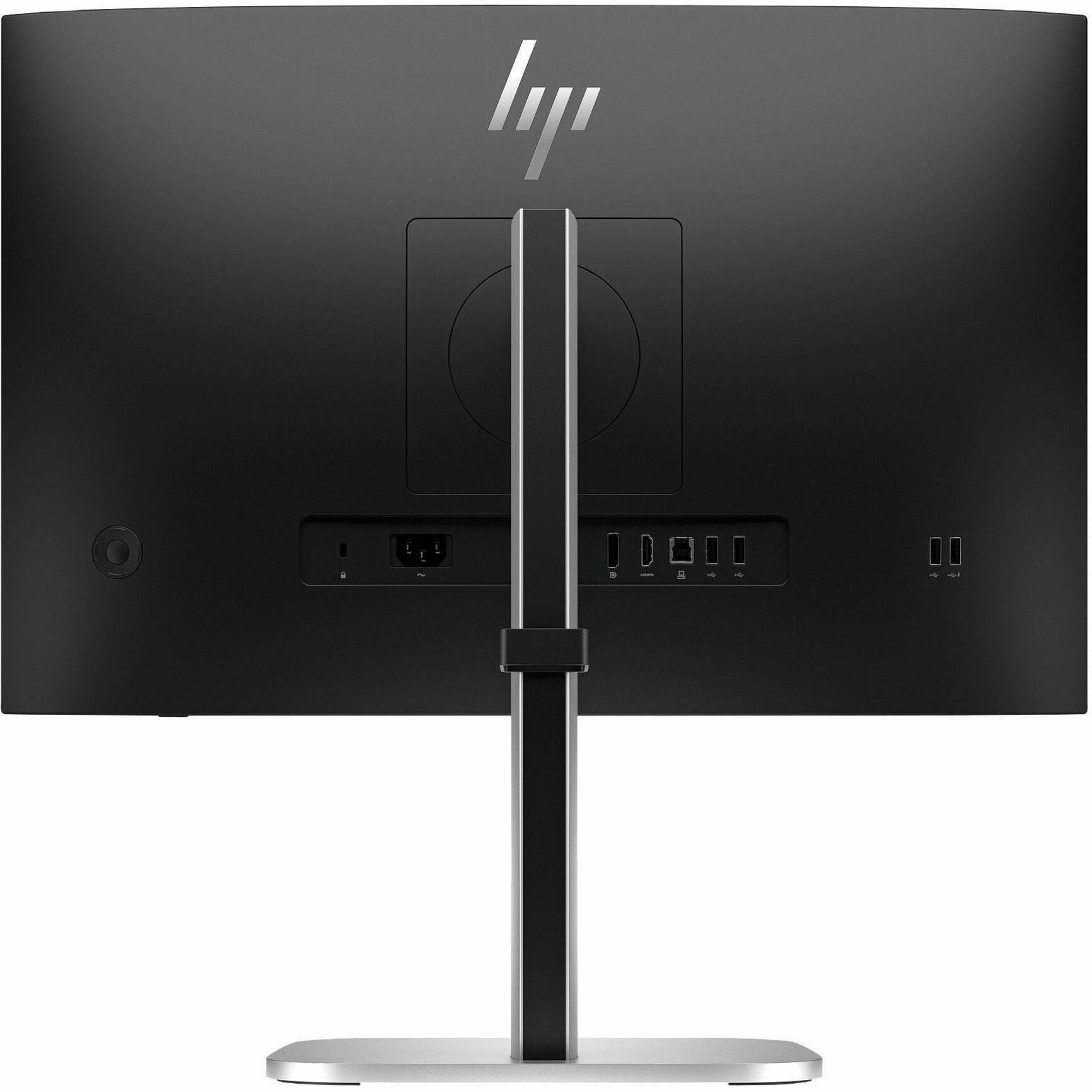 HP 524pn 24" Class WUXGA LCD Monitor - 16:10 - Jet Black - 24" Viewable - In-plane Switching (IPS) Technology - 1920 x 1200 - 16.7 Million Colors - 350 Nit - 5 ms - 100 Hz Refresh Rate - Swivel, Height, Pivot, Tilt - HDMI - DisplayPort — rear