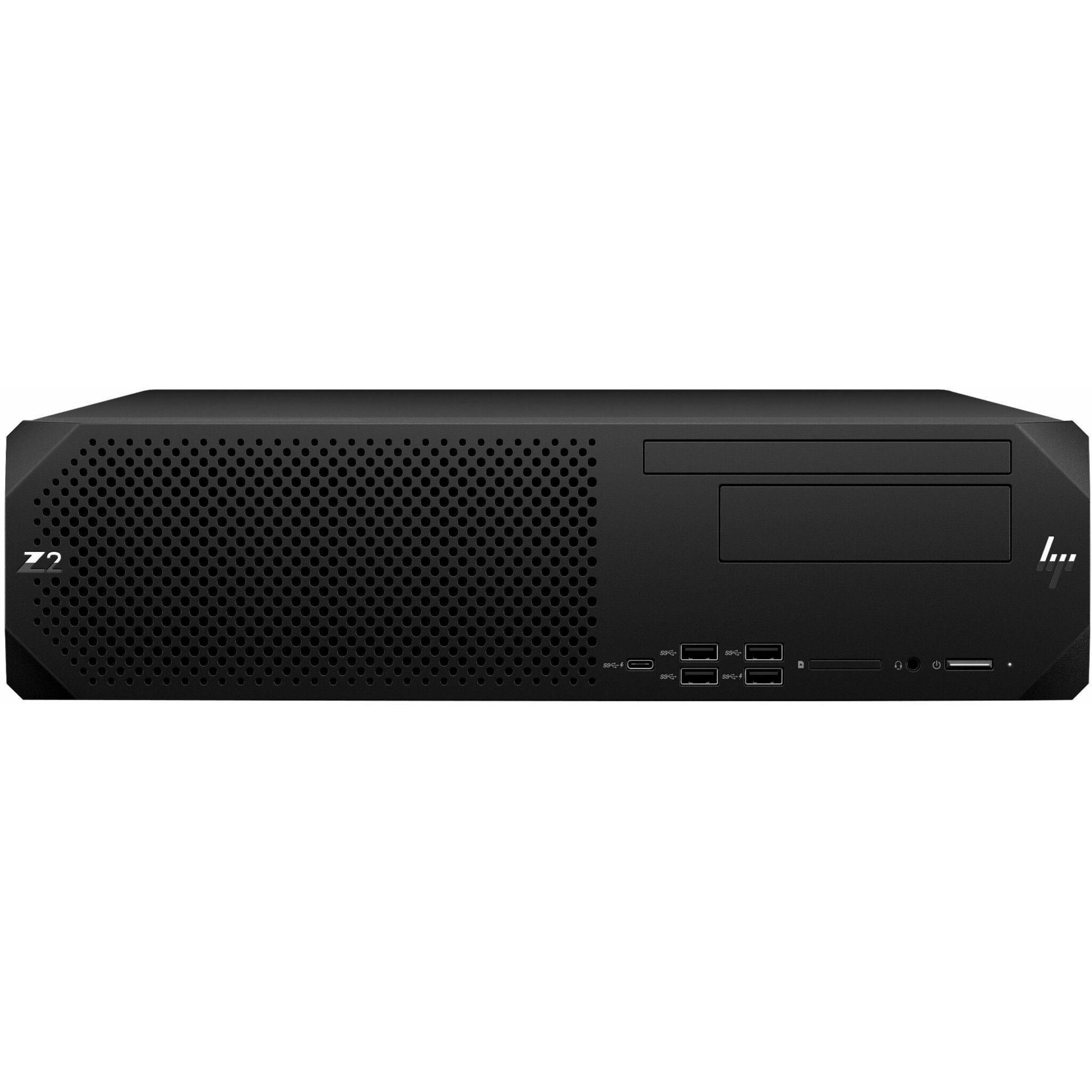 HP Z2 G9 Workstation - 1 x Intel Core i7 14th Gen i7-14700 - 16 GB - 512 GB SSD - Small Form Factor - Black - Intel W680 Chip - Serial ATA/600, NVMe Controller - 0, 1 RAID Levels - Gigabit Ethernet
