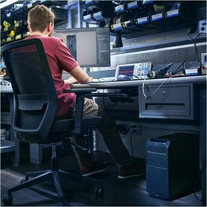 HP Z6 G5 Workstation - 1 x Intel Xeon w7-3545 - 256 GB - 2 TB SSD - Tower - Black - Intel W790 Chip - NVIDIA Graphics - Serial ATA/600 Controller - 0, 1, 5, 10 RAID Levels - Gigabit Ethernet — alternate image12