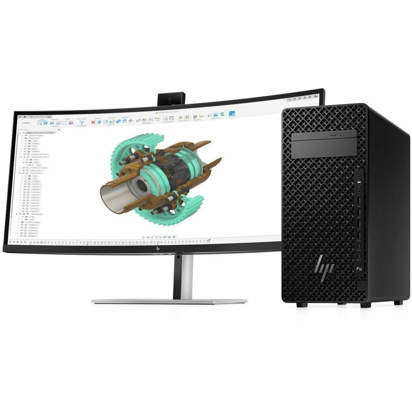 HP Z2 G1i Workstation - 1 x Intel Core Ultra 9 285 - 32 GB - Tower - Intel W880 Chip - NVMe, Serial ATA/600 Controller - 0, 1, 5, 10 RAID Levels - Gigabit Ethernet — alternate image10