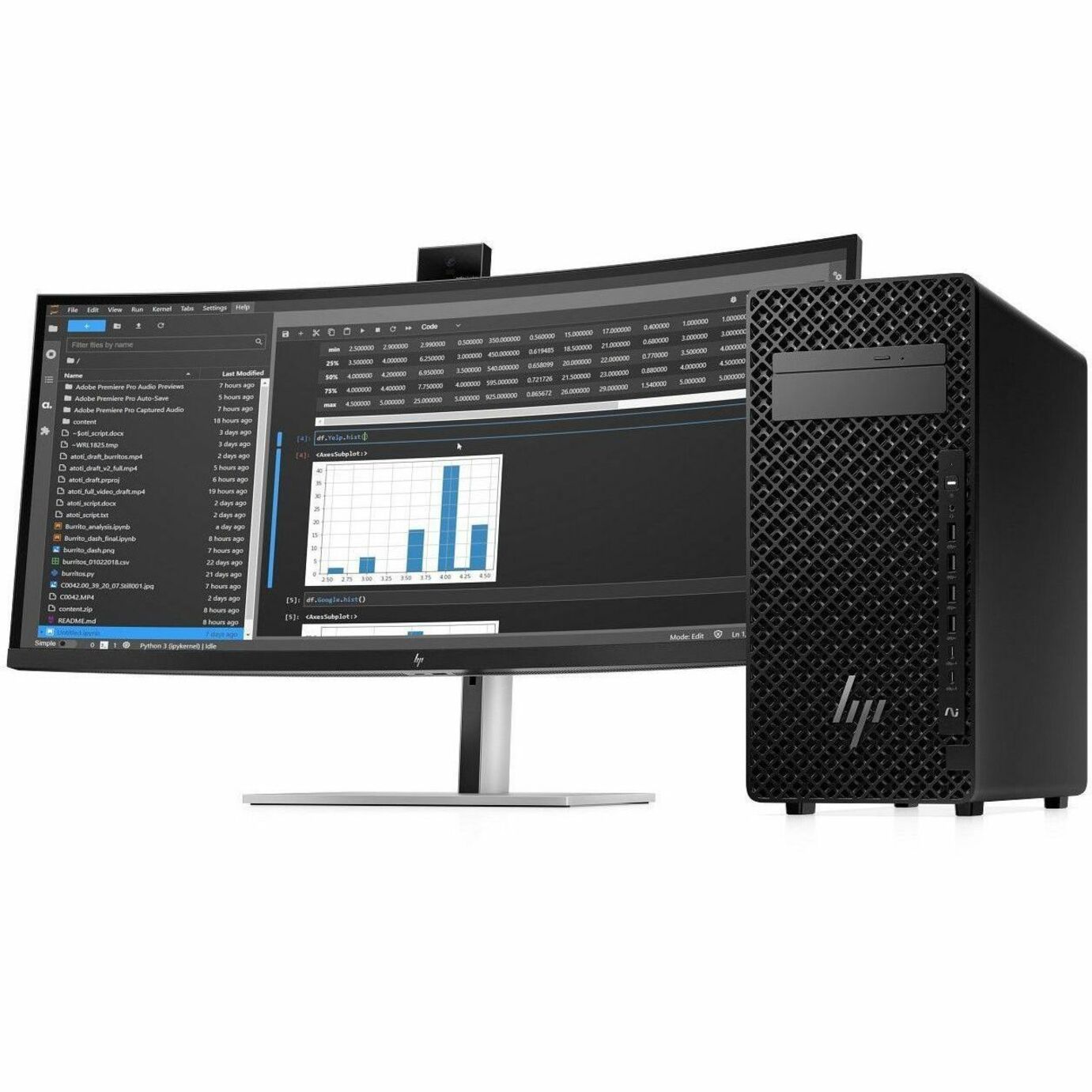 HP Z2 G1i Workstation - 1 x Intel Core Ultra 9 285 - 32 GB - Tower - Intel W880 Chip - NVMe, Serial ATA/600 Controller - 0, 1, 5, 10 RAID Levels - Gigabit Ethernet — alternate image2