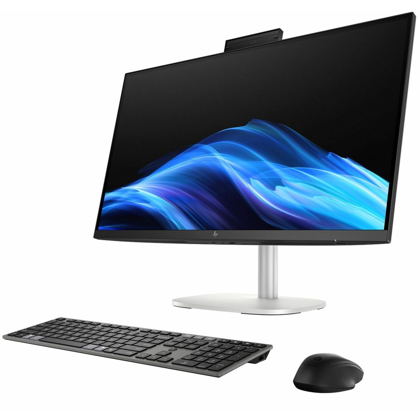 HP EliteStudio 8 AiO G1i All-in-One Computer - Intel Core Ultra 5 235 - vPro Technology - 16 GB - 512 GB SSD - 27" QHD Touchscreen - Desktop - Pike Silver - Intel Q870 Chip - 2560 x 1440 - Windows 11 Pro - Intel DDR5 SDRAM - English Keyboard - IEEE 802.11be Wireless LAN - 280 W