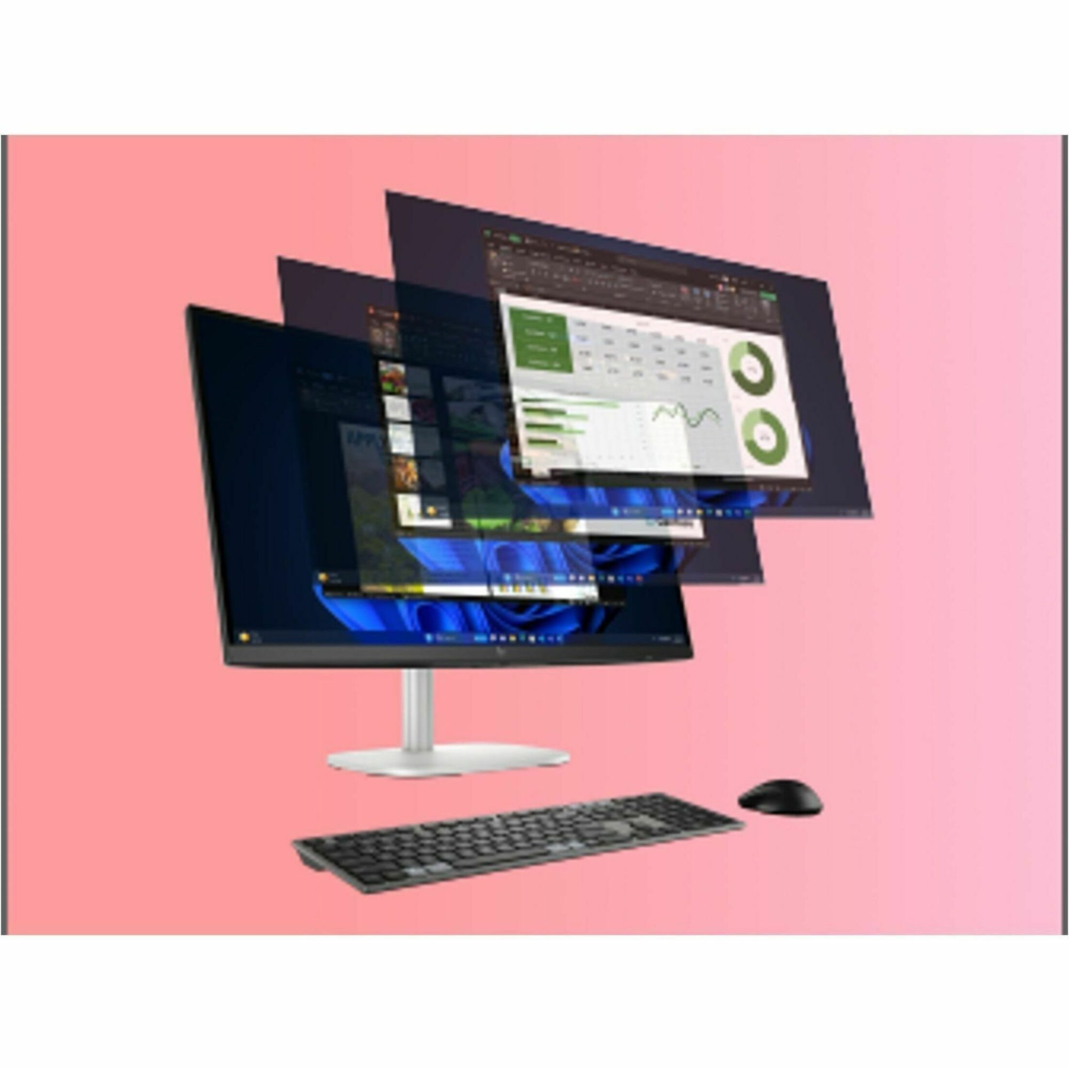 HP EliteStudio 8 AiO G1i All-in-One Computer - Intel Core Ultra 7 265 - vPro Technology - 16 GB - 512 GB SSD - 23.8" Full HD Touchscreen - Desktop - Pike Silver - Intel Q870 Chip - 1920 x 1080 - Windows 11 Pro - Intel DDR5 SDRAM - English Keyboard - IEEE 802.11be Wireless LAN - 280 W — alternate image12