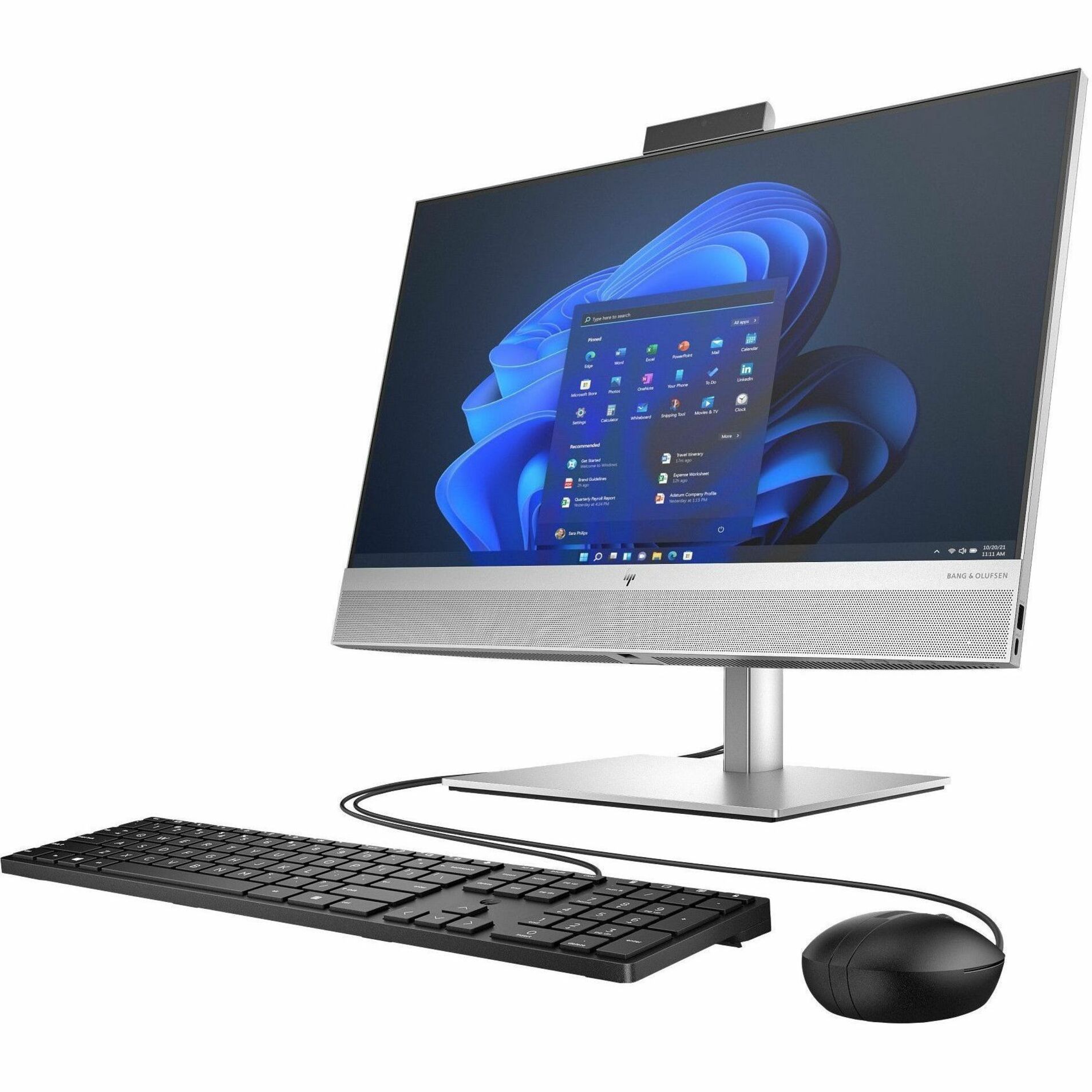 HP EliteOne 840 G9 All-in-One Computer - Intel Core i5 14th Gen i5-14500 - 16 GB - 1 TB PCI Express NVMe 4.0 x4 SSD - 23.8" Full HD Touchscreen - Desktop - Intel Q670 Chip - 1920 x 1080 — alternate image1