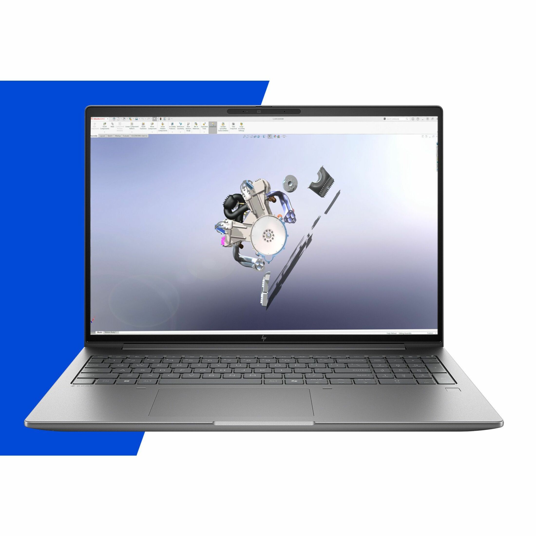 HP ZBook X G1i 16" Mobile Workstation - Intel Core Ultra 7 2nd Gen 265H - 64 GB - 1 TB SSD - Intel Chip - In-plane Switching (IPS) Technology - Front Camera/Webcam