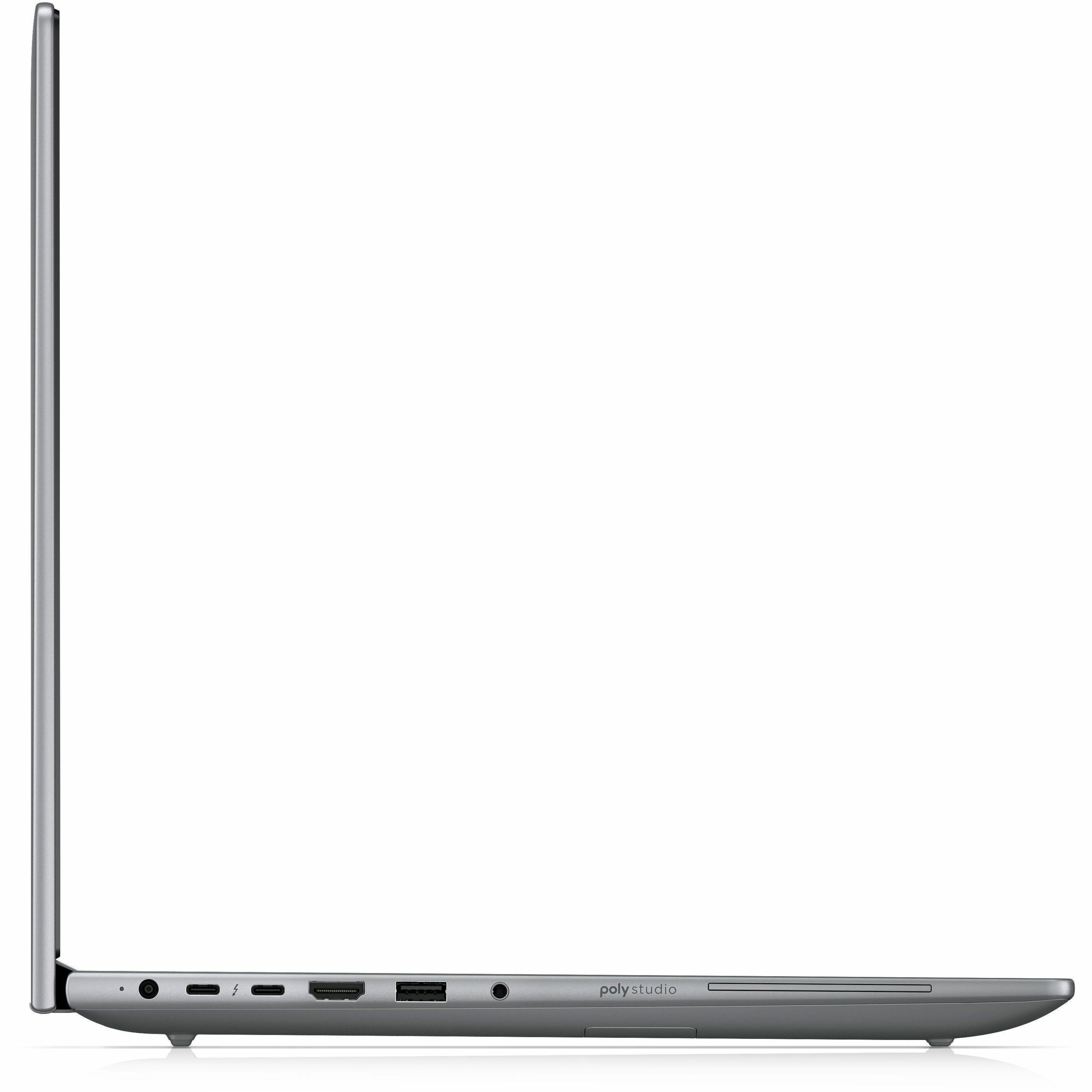 HP ZBook X G1i 16" Mobile Workstation - 5G - WUXGA - 60 Hz - Intel Core Ultra 7 265H - vPro Technology - 16 GB - 1 TB SSD - English, French Keyboard - Smart Card Reader - Meteor Silver - Intel Chip - HSPA+, LTE, UMTS, DC-HSPA+ - 1920 x 1200 - Windows 11 Pro - Intel Arc 140T GPU - In-plane Switching (IPS) Technology, Eyesafe, Sure View - Front Camera/Webcam - IEEE 802.11ax Wireless LAN Standard - Wi-Fi 6E — alternate image3