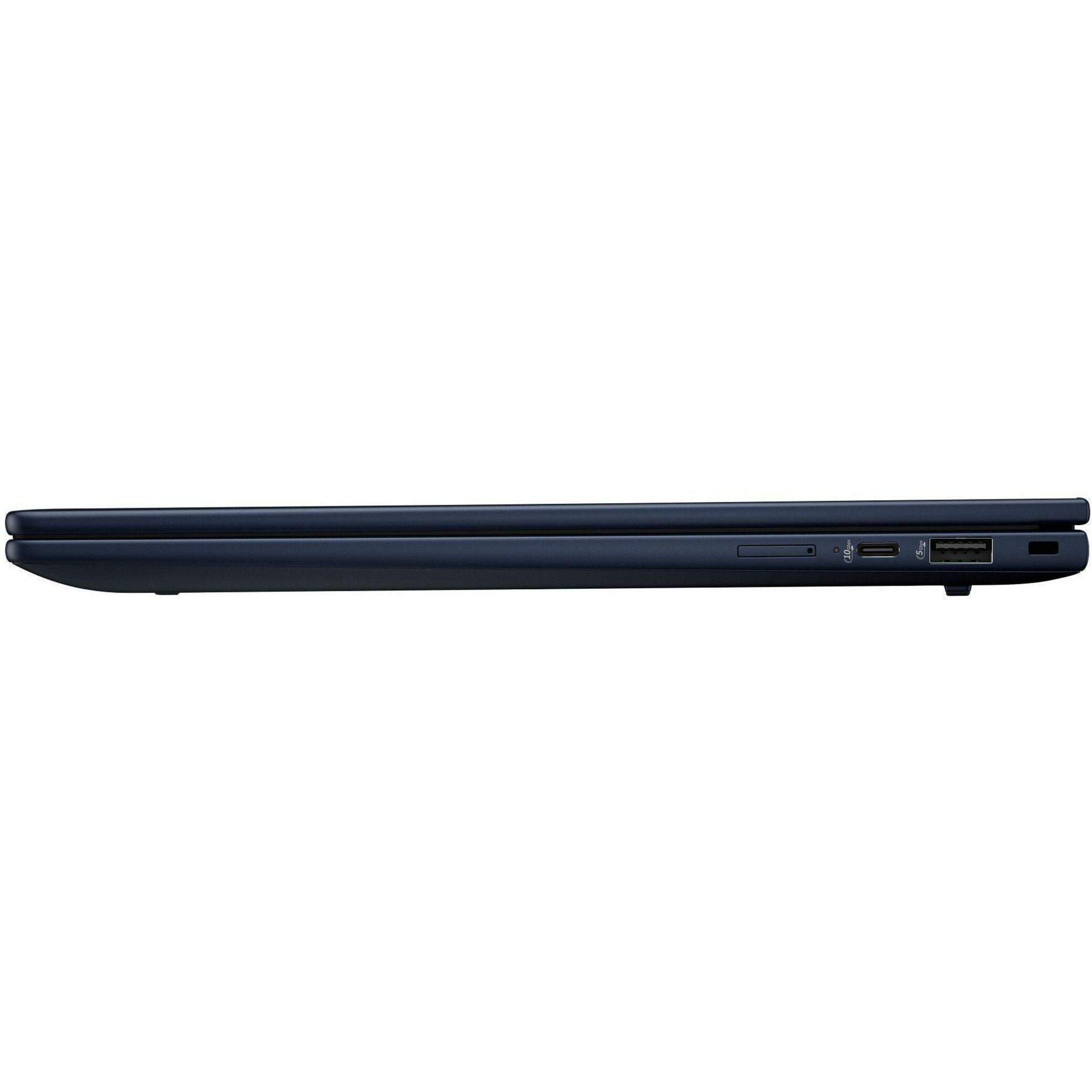 HP EliteBook X G1i 14" Notebook - WUXGA - 60 Hz - Intel Core Ultra 5 236V - 16 GB - 512 GB SSD - English Keyboard - Atmospheric Blue - Intel Chip - 1920 x 1200 - Windows 11 Pro - Intel Arc Graphics - In-plane Switching (IPS) Technology - Front Camera/Webcam - 24.50 Hours Battery Run Time - IEEE 802.11be Wireless LAN Standard - Wi-Fi 7 — left