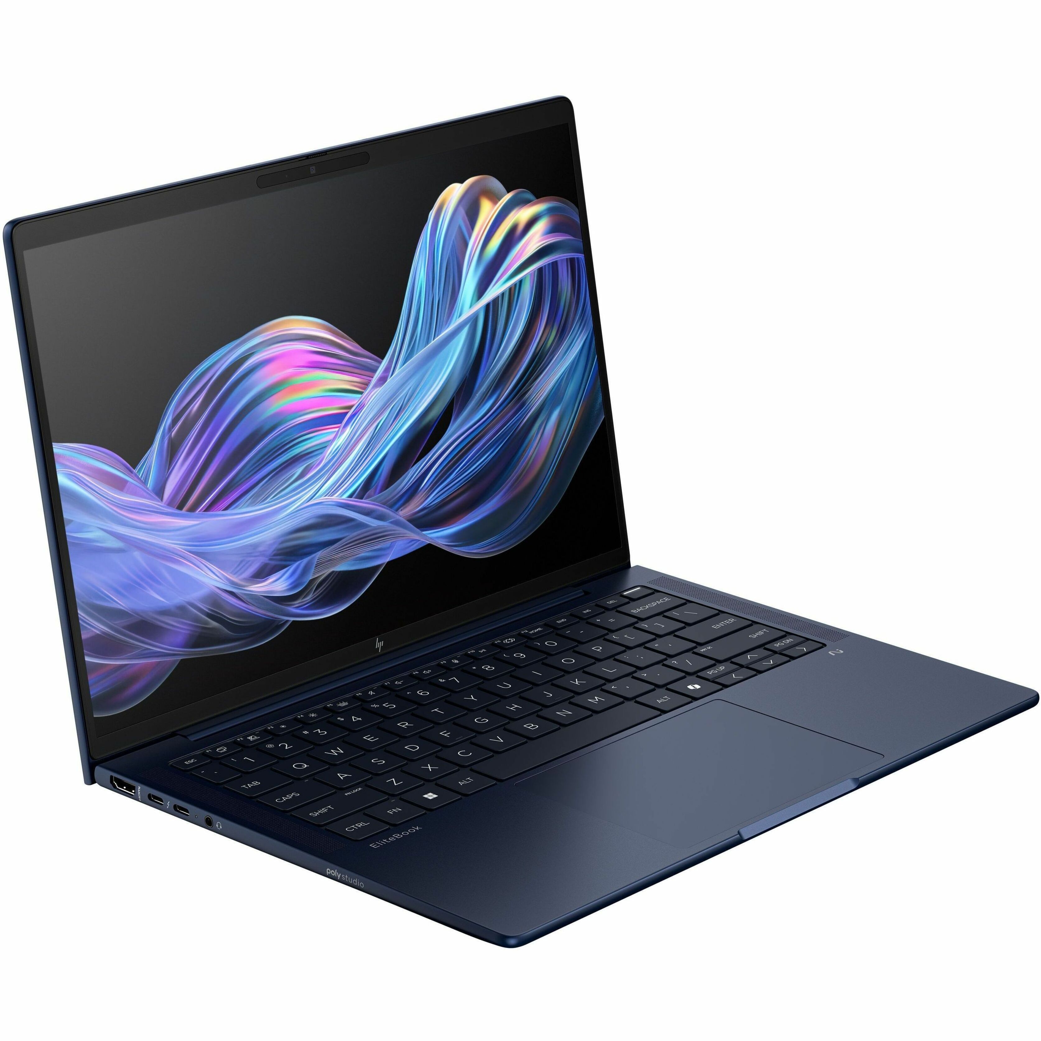 HP EliteBook X G1i 14" Notebook - WUXGA - 60 Hz - Intel Core Ultra 7 266V - 16 GB - 512 GB SSD - English, French Keyboard - Atmospheric Blue - Intel Chip - 1920 x 1200 - Windows 11 Pro - Intel Arc Graphics - In-plane Switching (IPS) Technology - Front Camera/Webcam - IEEE 802.11be Wireless LAN Standard - Wi-Fi 7 — alternate image2