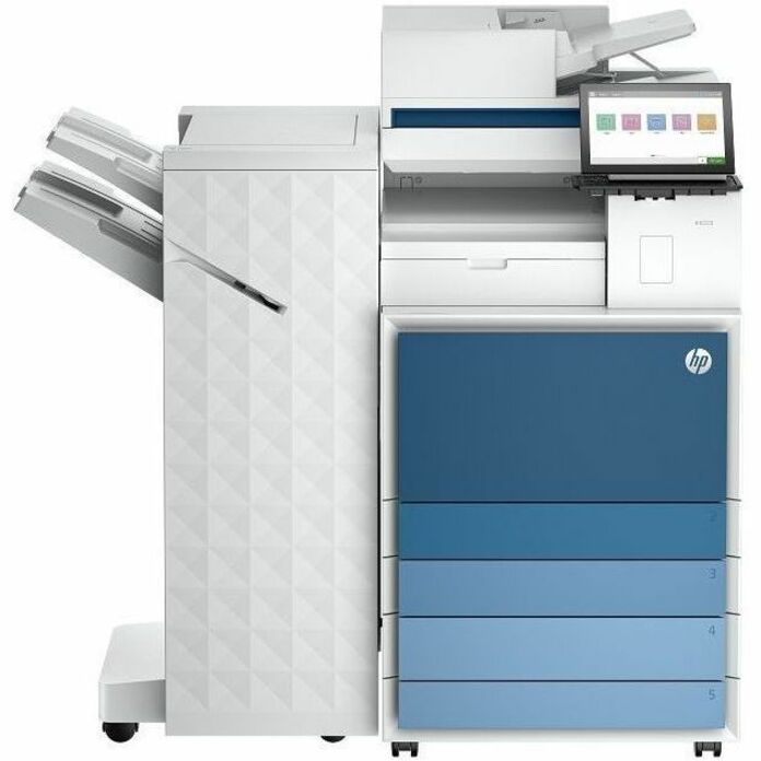 HP LaserJet Enterprise 8601z+ Laser Multifunction Printer — front