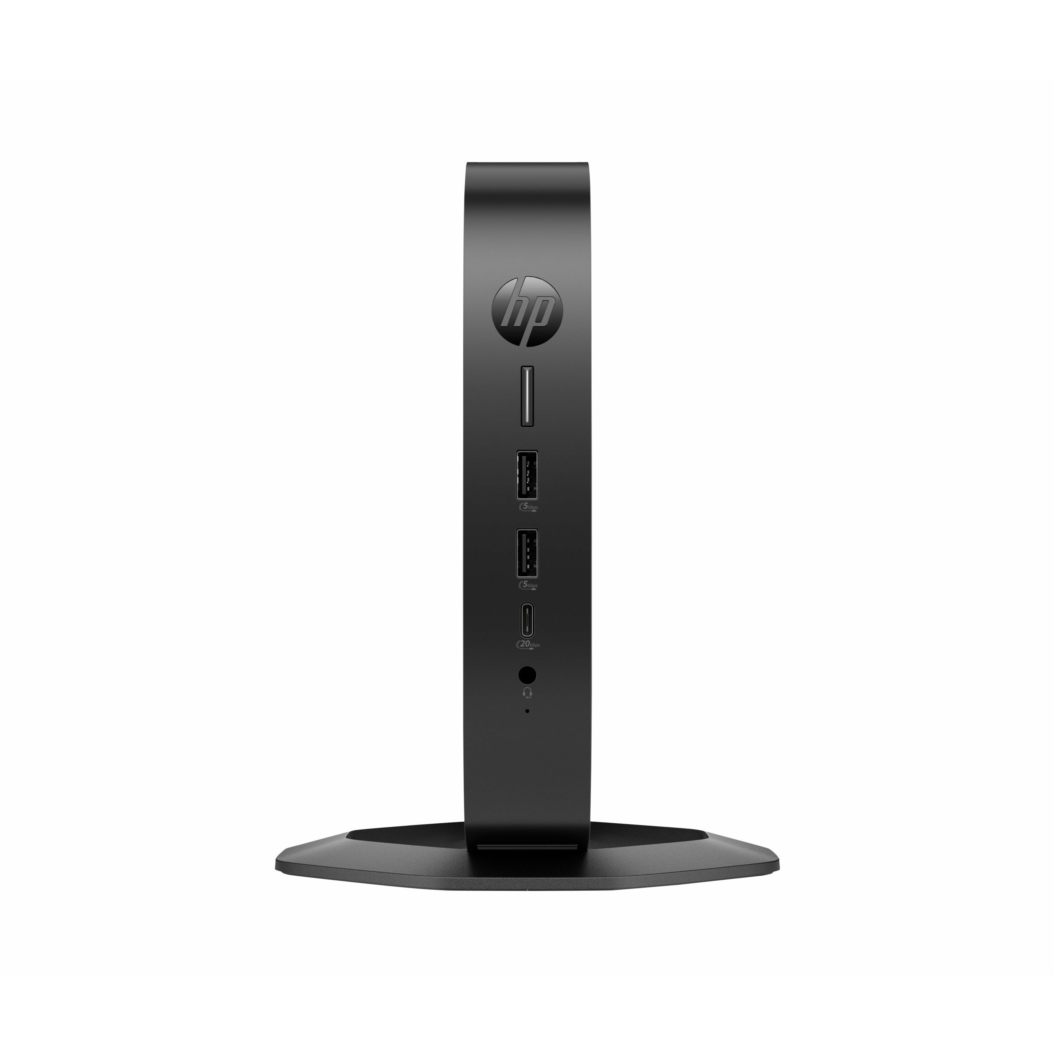 HP Elite t655 Thin Client - Intel U300E Penta-core (5 Core) 1.10 GHz - TAA Compliant - Intel Chip - 8 GB RAM DDR5 SDRAM - 32 GB Flash - Intel - Gigabit EthernetEnglish) - DisplayPort - Network (RJ-45) - 7 Total USB Port(s) - 2 USB 2.0 Port(s) - USB Type-C - English Keyboard