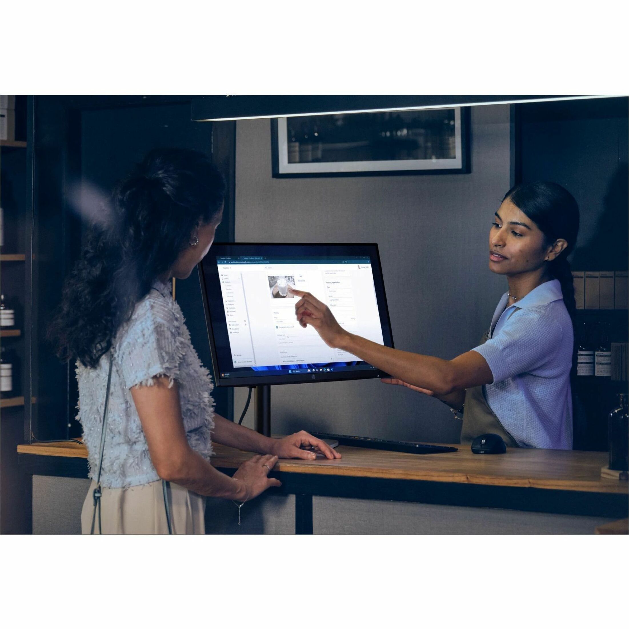 HP ProStudio 4 AiO G1i All-in-One Computer - Intel Core Ultra 5 235 - vPro Technology - 16 GB - 512 GB PCI Express NVMe SSD - 23.8" Full HD - Desktop - Intel Q870 Chip - 1920 x 1080 - Windows 11 Pro - Intel DDR5 SDRAM - English Keyboard - IEEE 802.11ax Wireless LAN - 65 W — alternate image4