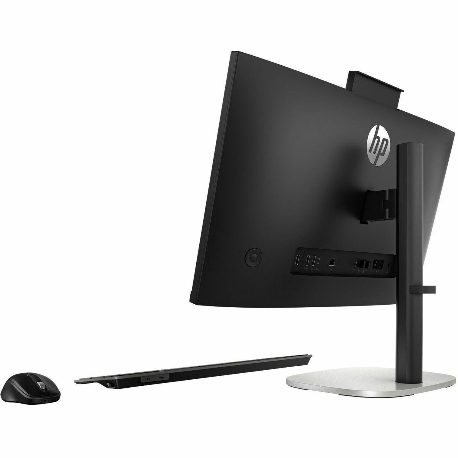 HP ProStudio 4 AiO G1i All-in-One Computer - Intel Core Ultra 5 235 - vPro Technology - 16 GB - 512 GB PCI Express NVMe SSD - 23.8" Full HD - Desktop - Black, Silver - Intel Q870 Chip - 1920 x 1080 - Windows 11 Pro - Intel DDR5 SDRAM - IEEE 802.11ax Wireless LAN - 65 W — alternate image2