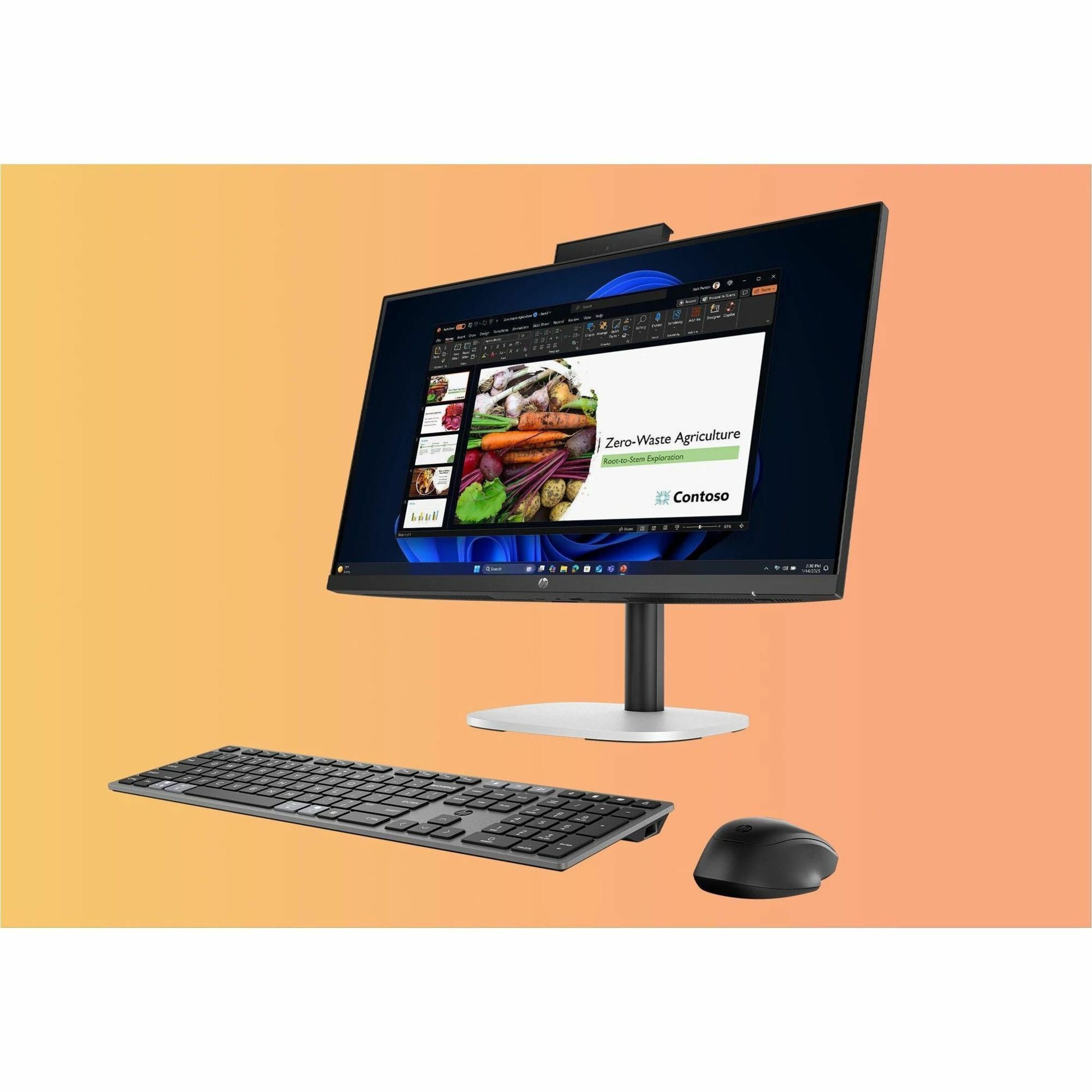HP ProStudio 4 AiO G1i All-in-One Computer - Intel Core Ultra 7 265 - vPro Technology - 16 GB - 512 GB PCI Express NVMe SSD - 23.8" Full HD - Desktop - Intel Q870 Chip - 1920 x 1080 - Windows 11 Pro - Intel DDR5 SDRAM - English Keyboard - IEEE 802.11ax Wireless LAN - 65 W — alternate image11