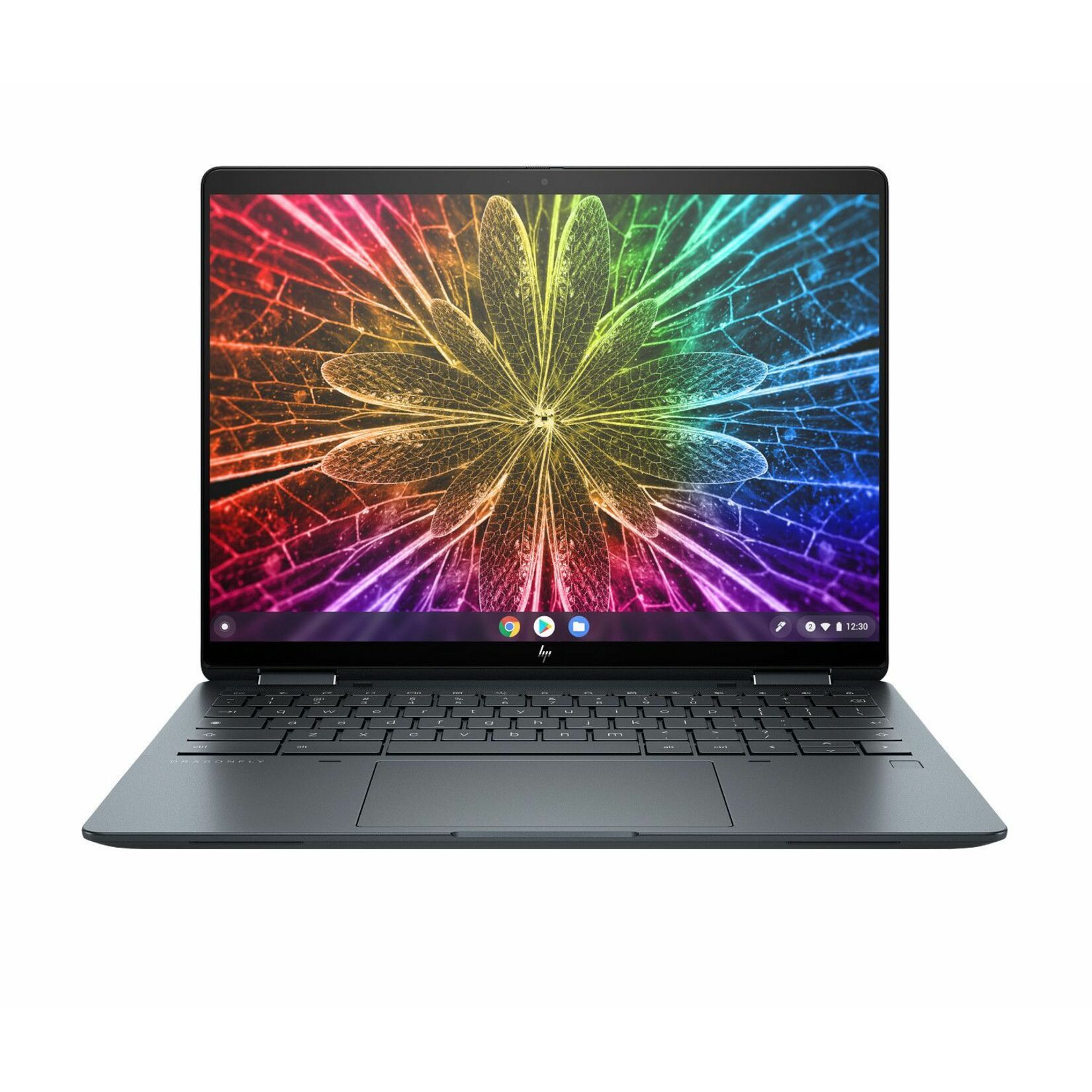 HP Elite Dragonfly Chromebook Enterprise 13.5" Touchscreen Convertible 2 in 1 Chromebook - 2K - Intel Core i7 12th Gen i7-1265U - vPro Technology - 16 GB - 512 GB SSD - Slate Blue - Intel Chip - 2256 x 1504 - ChromeOS - Intel Iris Xe Graphics - In-plane Switching (IPS) Technology, BrightView - Front Camera/Webcam - IEEE 802.11ax Wireless LAN Standard - Wi-Fi 6
