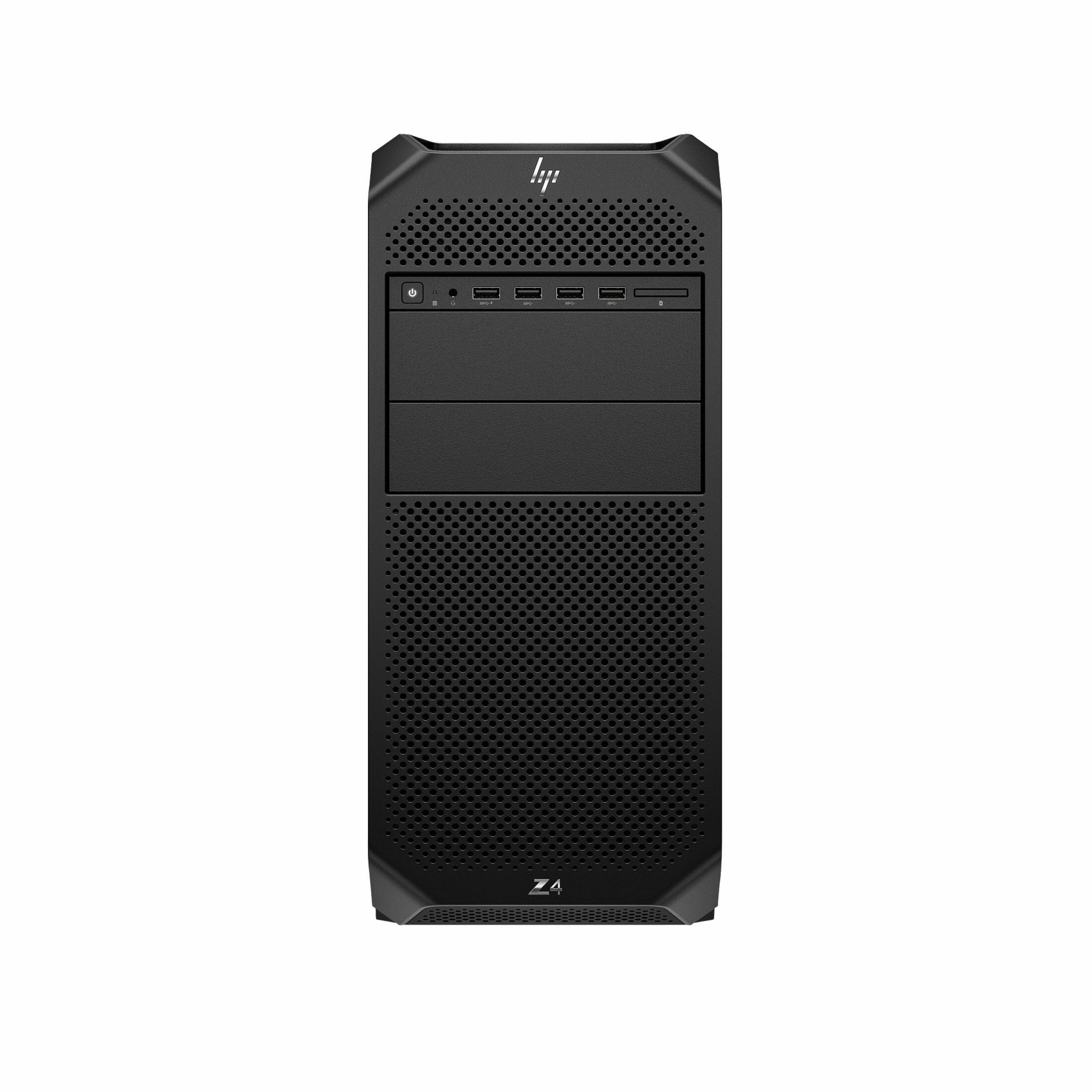 HP Z4 G5 Workstation - 1 x Intel Xeon w5-2545 - 16 GB - 512 GB SSD - Tower - Black - Intel W790 Chip - NVMe, Serial ATA/600 Controller - 0, 1, 5, 10 RAID Levels - Gigabit Ethernet