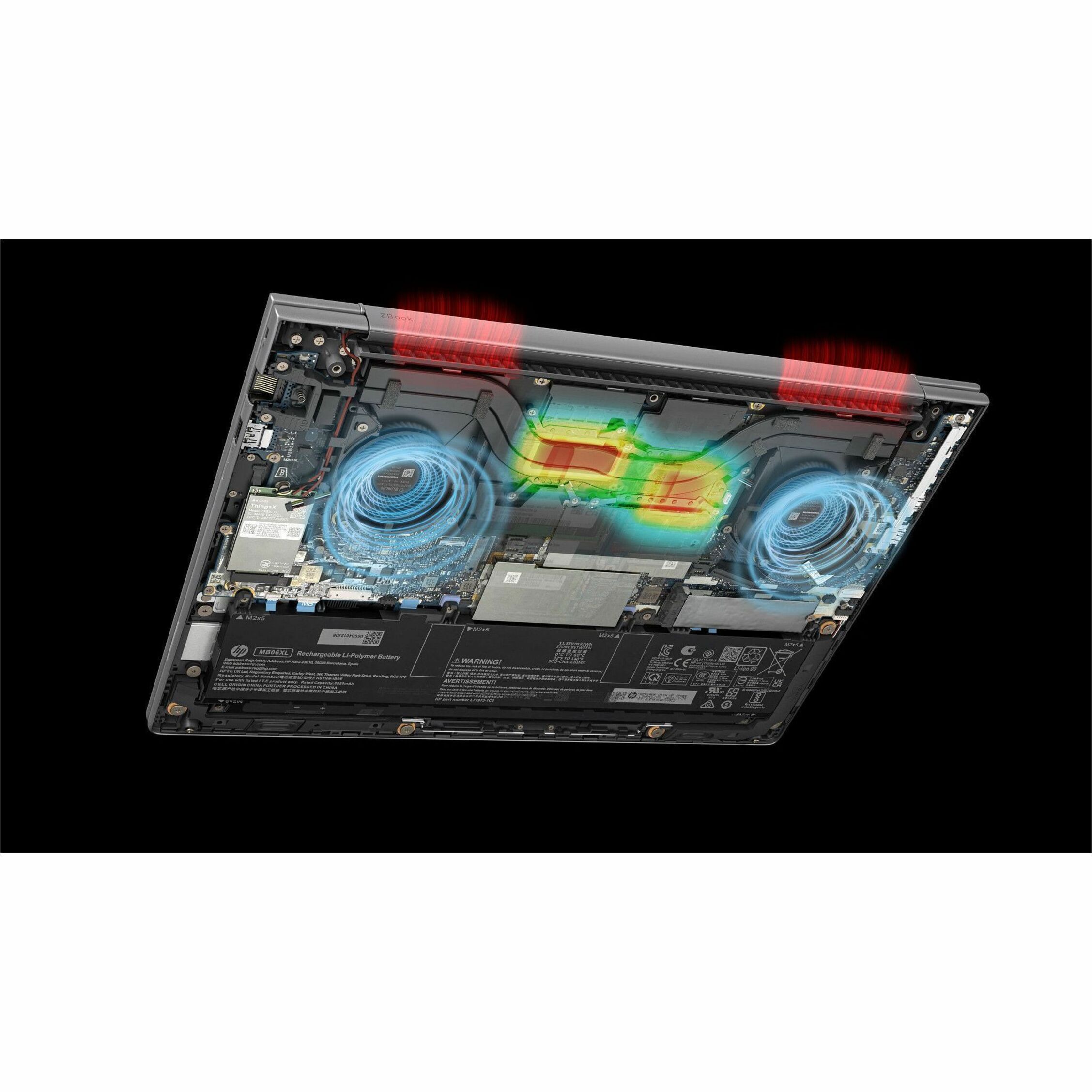 HP ZBook X G1i 16" Mobile Workstation - Intel Core Ultra 7 265H - 32 GB - 2 TB SSD - Intel Chip - In-plane Switching (IPS) Technology — alternate image4