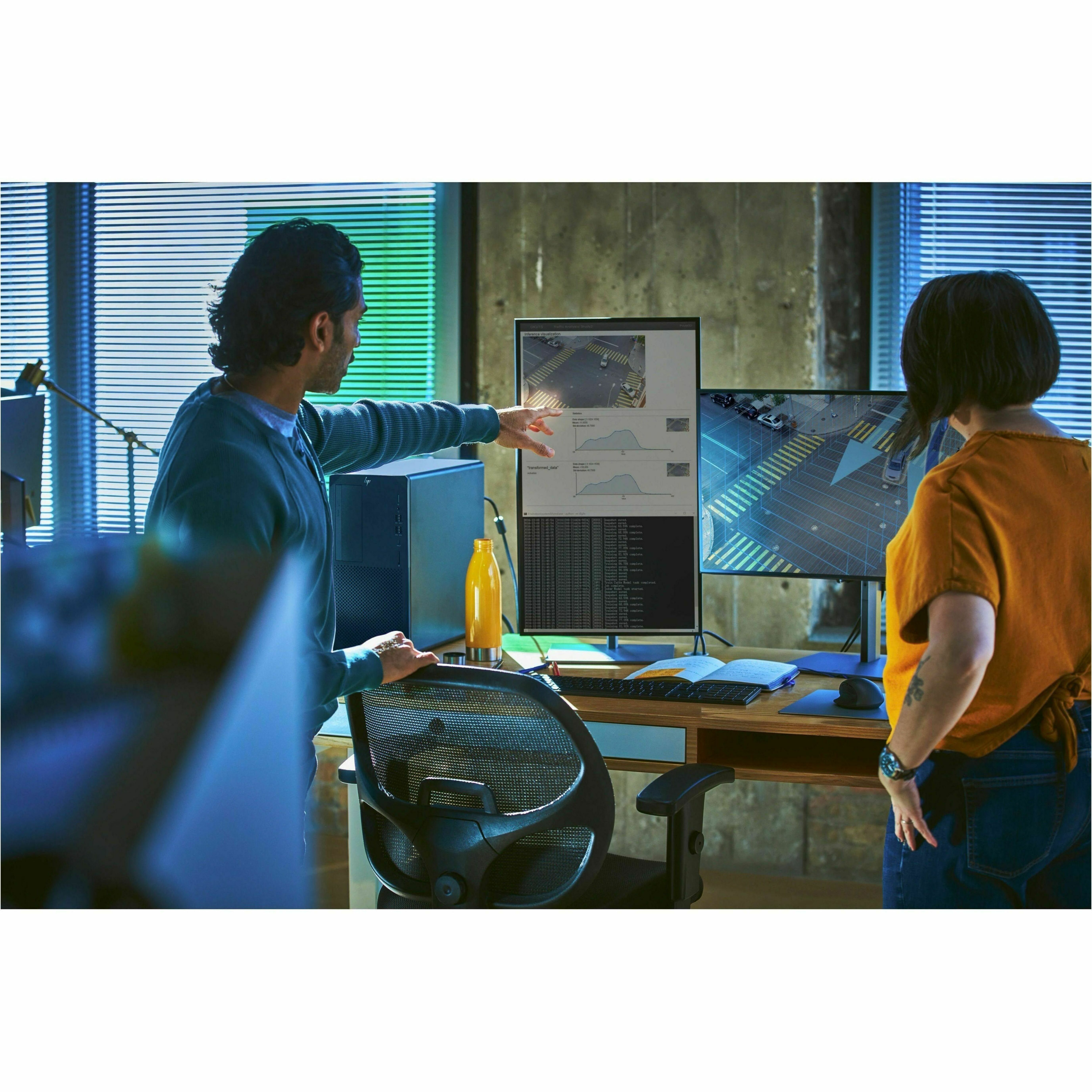 HP Z2 G9 Workstation - 1 x Intel Core i7 14th Gen i7-14700 - 32 GB - Tower - Black - Intel W680 Chip - Serial ATA/600, NVMe Controller - 0, 1 RAID Levels - Gigabit Ethernet — alternate image2