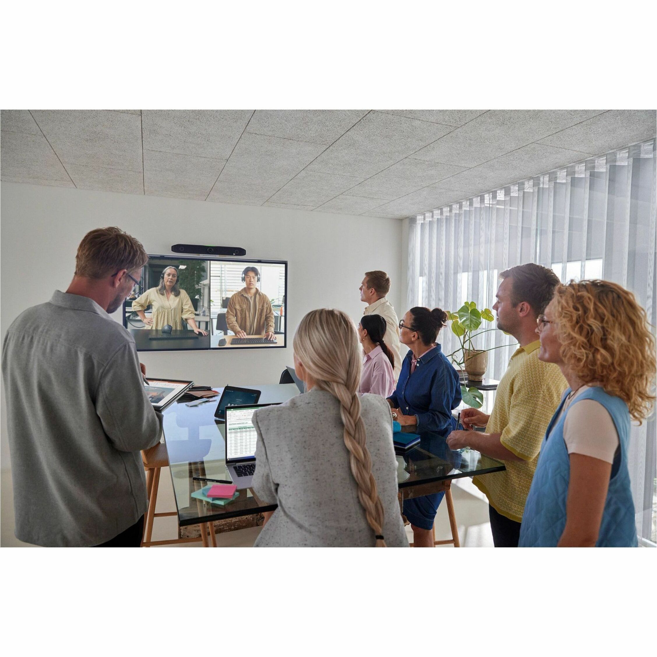 Poly TC10 White Touch Controller GSA/TAA - For Video Conferencing - 1 x Network (RJ-45) - Wireless LAN - Wall Mountable, Standalone - TAA Compliant — alternate image4