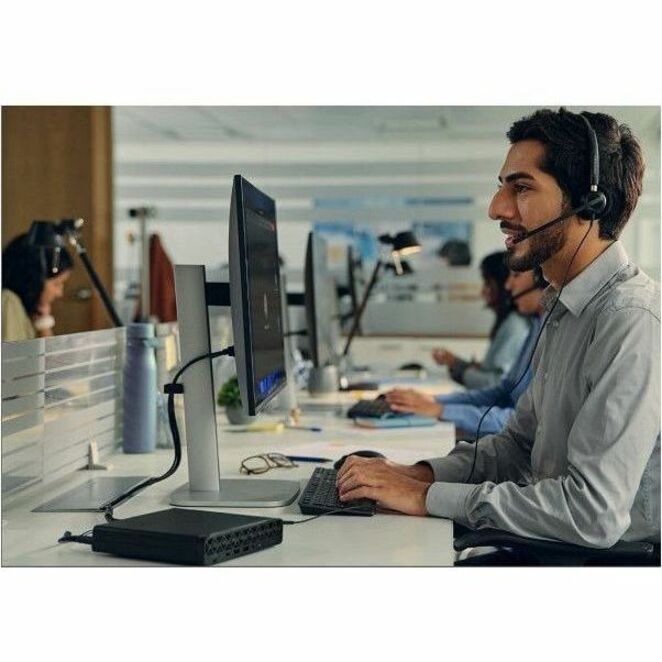 HP ProDesk 4 G1i Desktop Computer - Intel Core Ultra 5 2nd Gen 245T - 16 GB - 1 TB SSD - Desktop Mini - Intel Q870 Chip — alternate image4