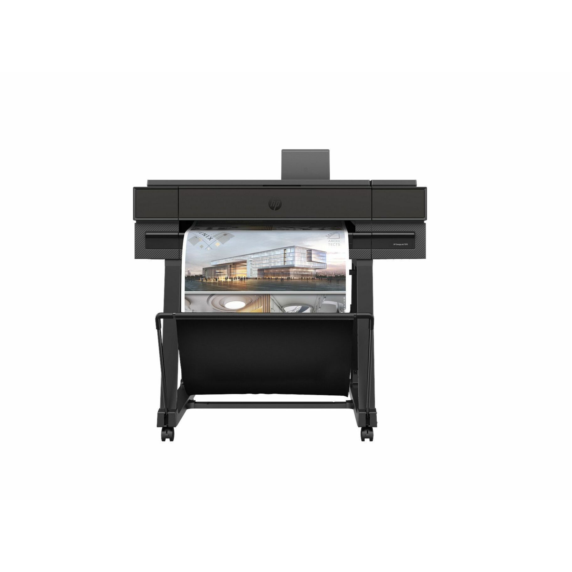 HP Designjet T870 Inkjet Large Format Printer - 24" Print Width - Color - 4 Color(s) - 21 Second Color Speed - 2400 x 1200 dpi - 1 GB - USB - Ethernet - Wireless LAN - Plain Paper, Roll Paper, Cut Sheet, Bond Paper, Coated Paper, Heavyweight Paper, Bright White Inkjet Paper, Blueprint, Technical Paper, Tracing Paper, Clear Film, ... - Apple AirPrint, Wi-Fi Direct - JPEG, URF, TIFF, PDF, HP GL/2, HP RTL, CALS/G4