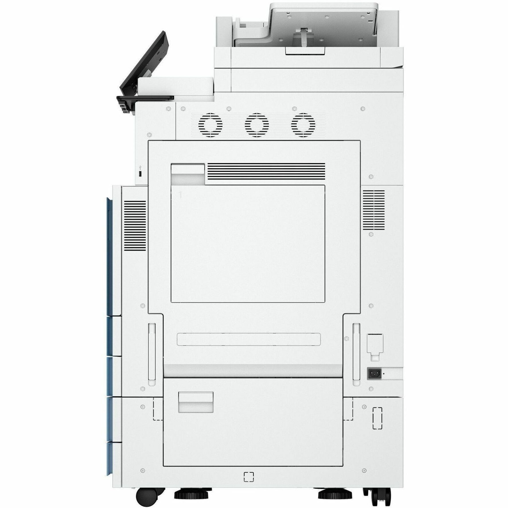 HP LaserJet Enterprise 8601z+ Laser Multifunction Printer — leftmaximum