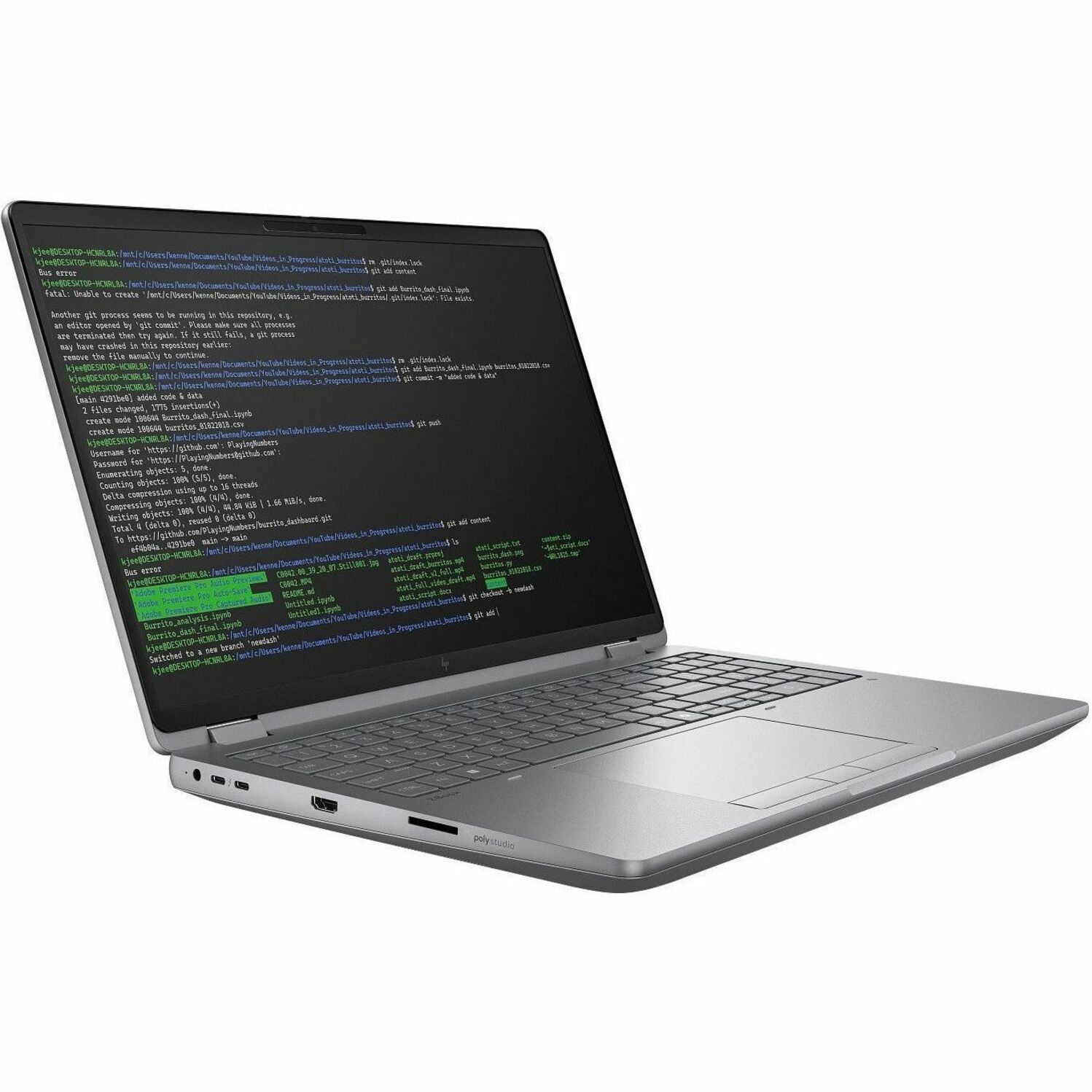 HP ZBook Fury G1i 16" Mobile Workstation - Intel Core Ultra 9 285HX - 64 GB - 1 TB SSD - Smart Card Reader - Intel Chip - Windows 11 Pro - NVIDIA RTX Pro 5000 with 24 GB - 10.18 Hours Battery Run Time - IEEE 802.11be Wireless LAN Standard - Wi-Fi 7 — alternate image4