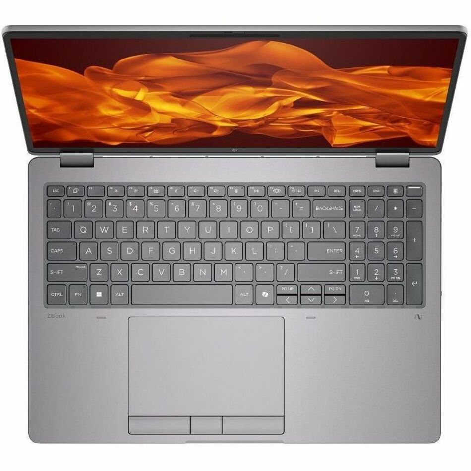 HP ZBook Fury G1i 16" Mobile Workstation - WQXGA - Intel Core Ultra 9 285HX - vPro Technology - 32 GB - 1 TB SSD - Meteor Silver - Intel WM880 Chip - 2560 x 1600 - Windows 11 Pro - Intel RTX Pro 3000 Blackwell Generation with 12 GB, NVIDIA - In-plane Switching (IPS) Technology - Front Camera/Webcam - 10.11 Hours Battery Run Time - IEEE 802.11be Wireless LAN Standard - Wi-Fi 7 — alternate image12