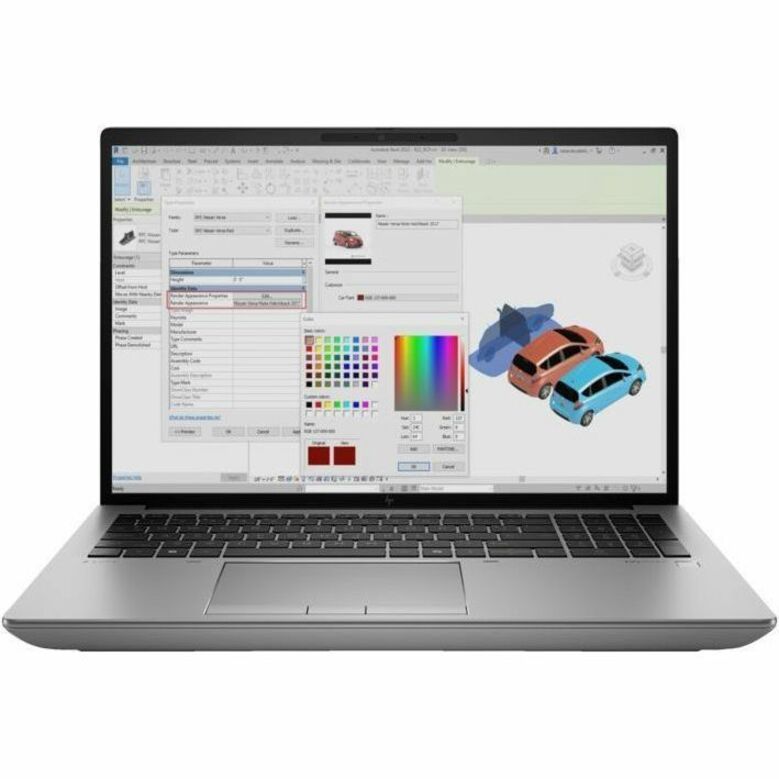 HP ZBook 16 G11 16" Mobile Workstation - Intel Core i7 13th Gen i7-13850HX - 512 GB SSD - Intel Chip — front