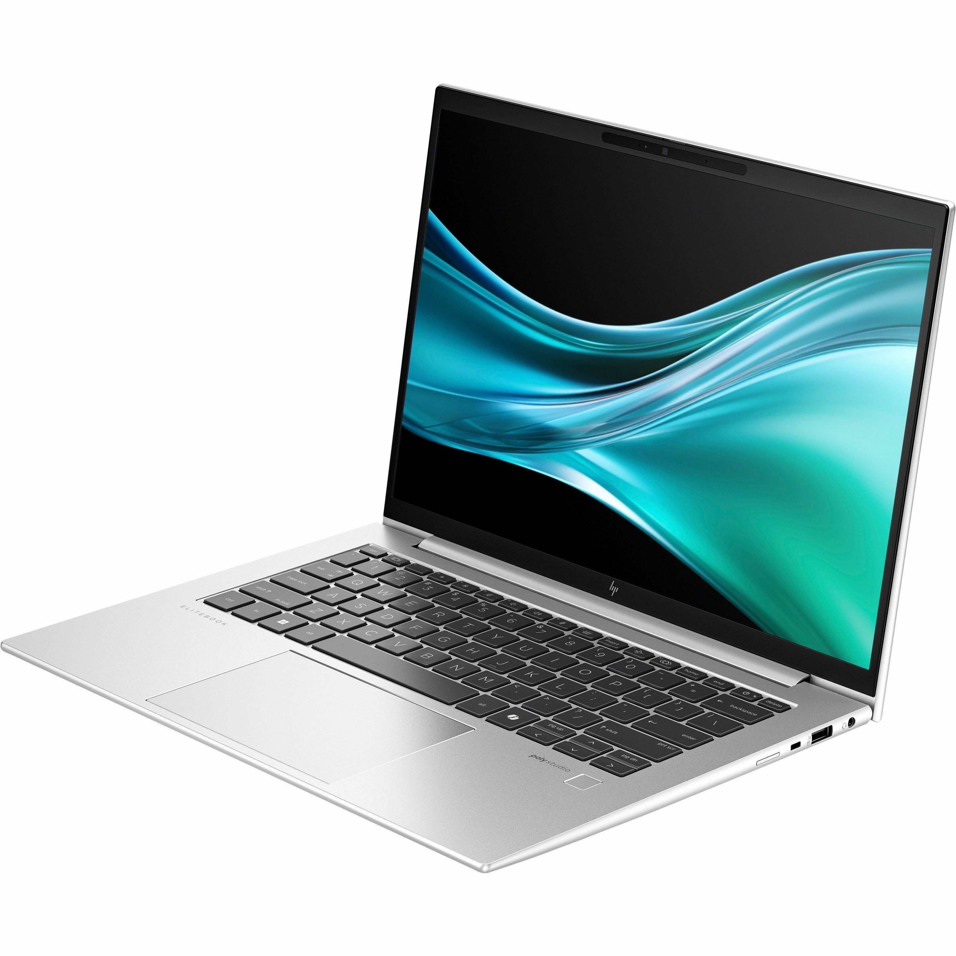HP EliteBook 840 G11 14" Notebook - WUXGA - Intel Core Ultra 5 1st Gen 135U - 32 GB - 512 GB SSD - Intel Chip - 1920 x 1200 - Front Camera/Webcam - IEEE 802.11ax Wireless LAN Standard — alternate image2