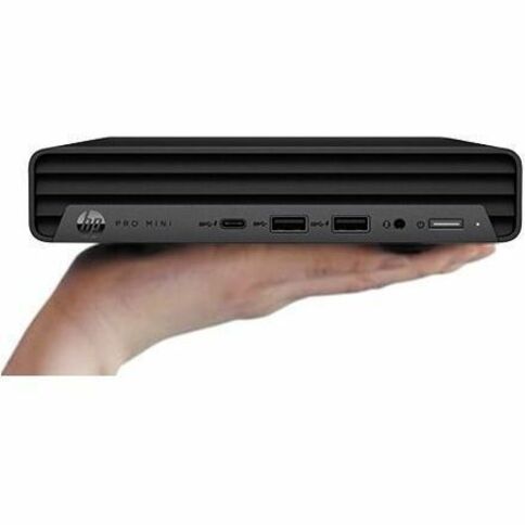 HP Pro Mini 400 G9 Desktop Computer - Intel Core i5 14th Gen i5-14500T - 16 GB - 512 GB SSD - Mini PC - Intel Q670 Chip - Windows 11 Pro 64-bit - Intel UHD Graphics 770 DDR5 SDRAM - 90 W — alternate image1