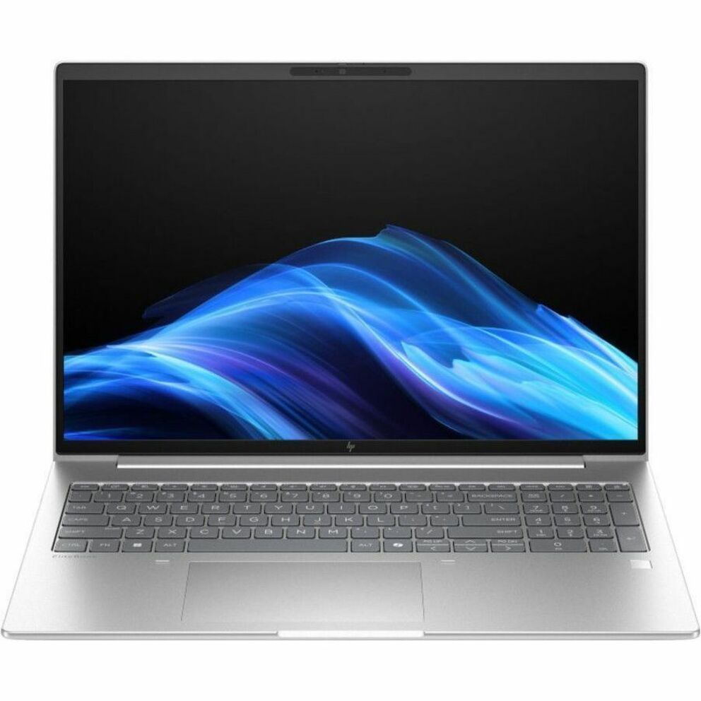 HP EliteBook 6 G1ah 16" Notebook - AMD Ryzen 5 220 - 16 GB - 256 GB SSD - Pike Silver - AMD Chip - AMD Radeon Graphics - In-plane Switching (IPS) Technology — frontmaximum