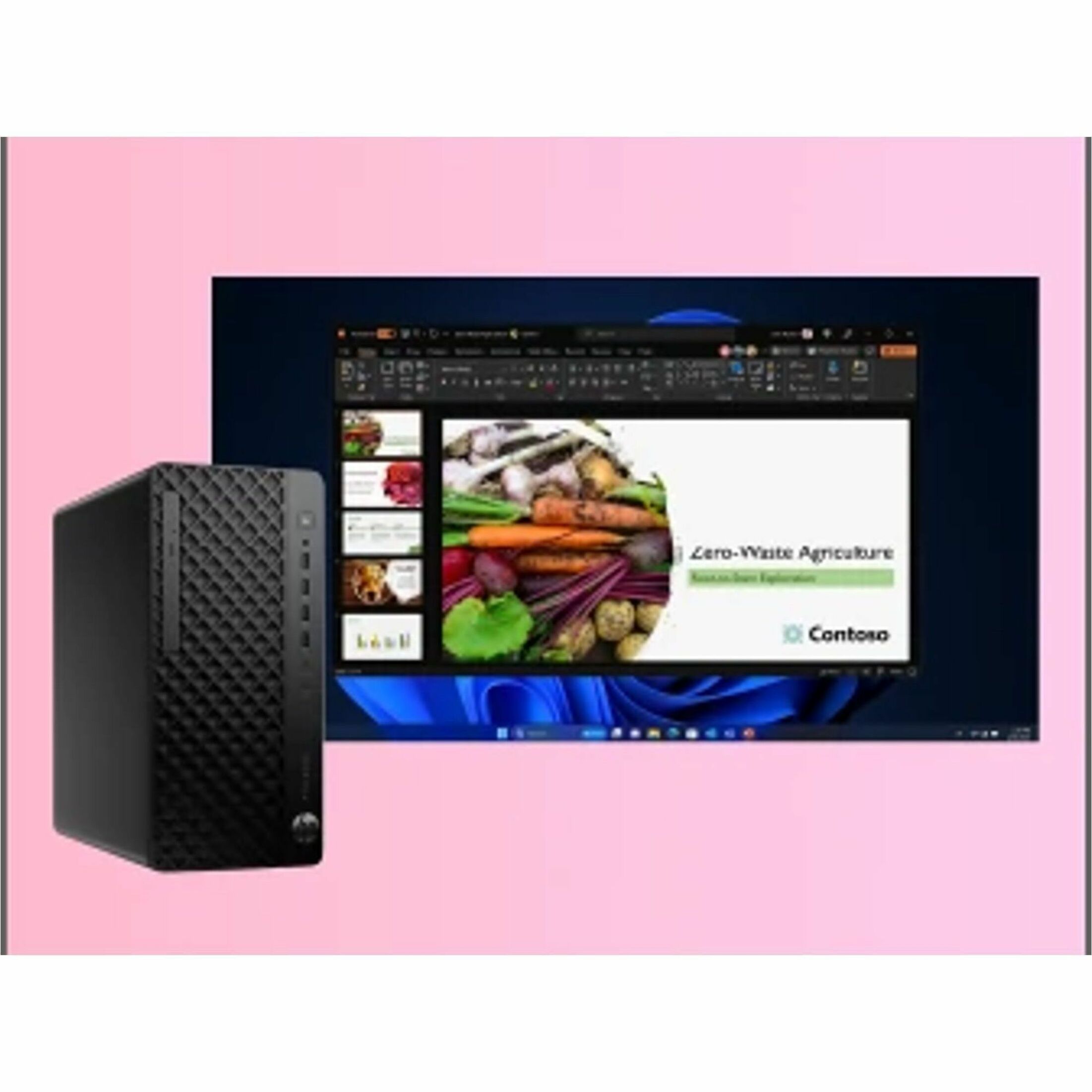 HP EliteDesk 8 G1i Desktop Computer - Intel Core Ultra 7 Series 2 265 - 16 GB - 512 GB PCI Express NVMe SSD - Tower - Intel Q870 Chip — alternate image10