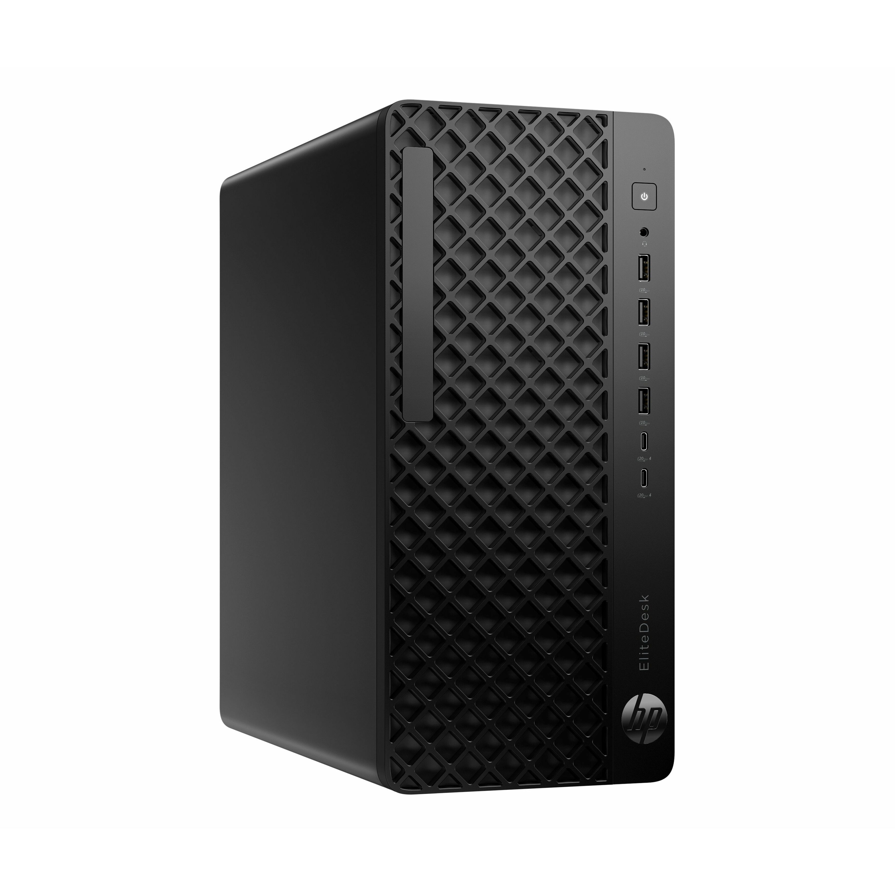 HP EliteDesk 8 G1i Desktop Computer - Intel Core Ultra 7 Series 2 265 - 16 GB - 512 GB PCI Express NVMe SSD - Tower - Intel Q870 Chip