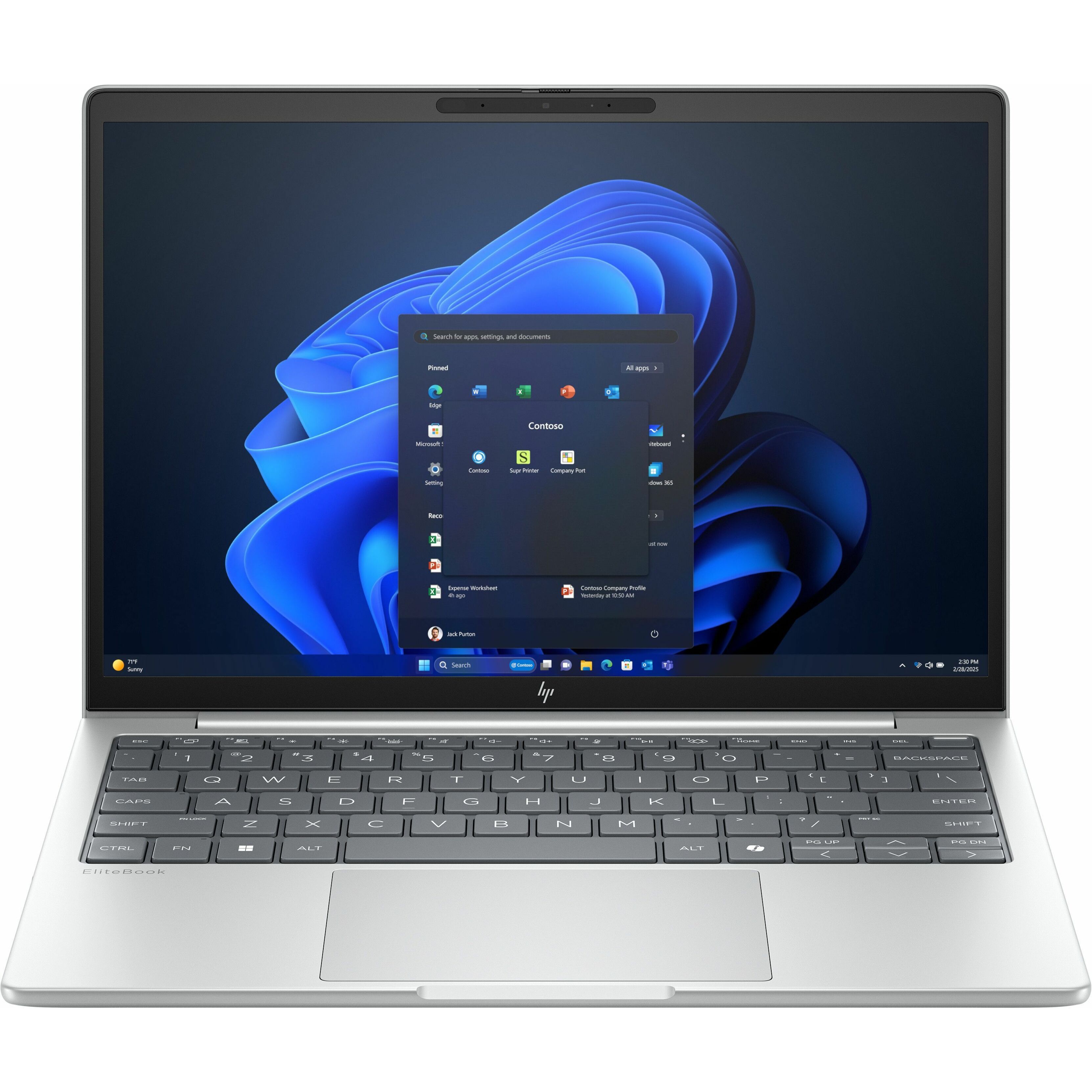 HP EliteBook 8 G1i 13.3" Notebook - WUXGA - 60 Hz - Intel Core Ultra 5 2nd Gen 235U - 32 GB - 512 GB SSD - Intel Chip - 1920 x 1200 - Intel - Front Camera/Webcam