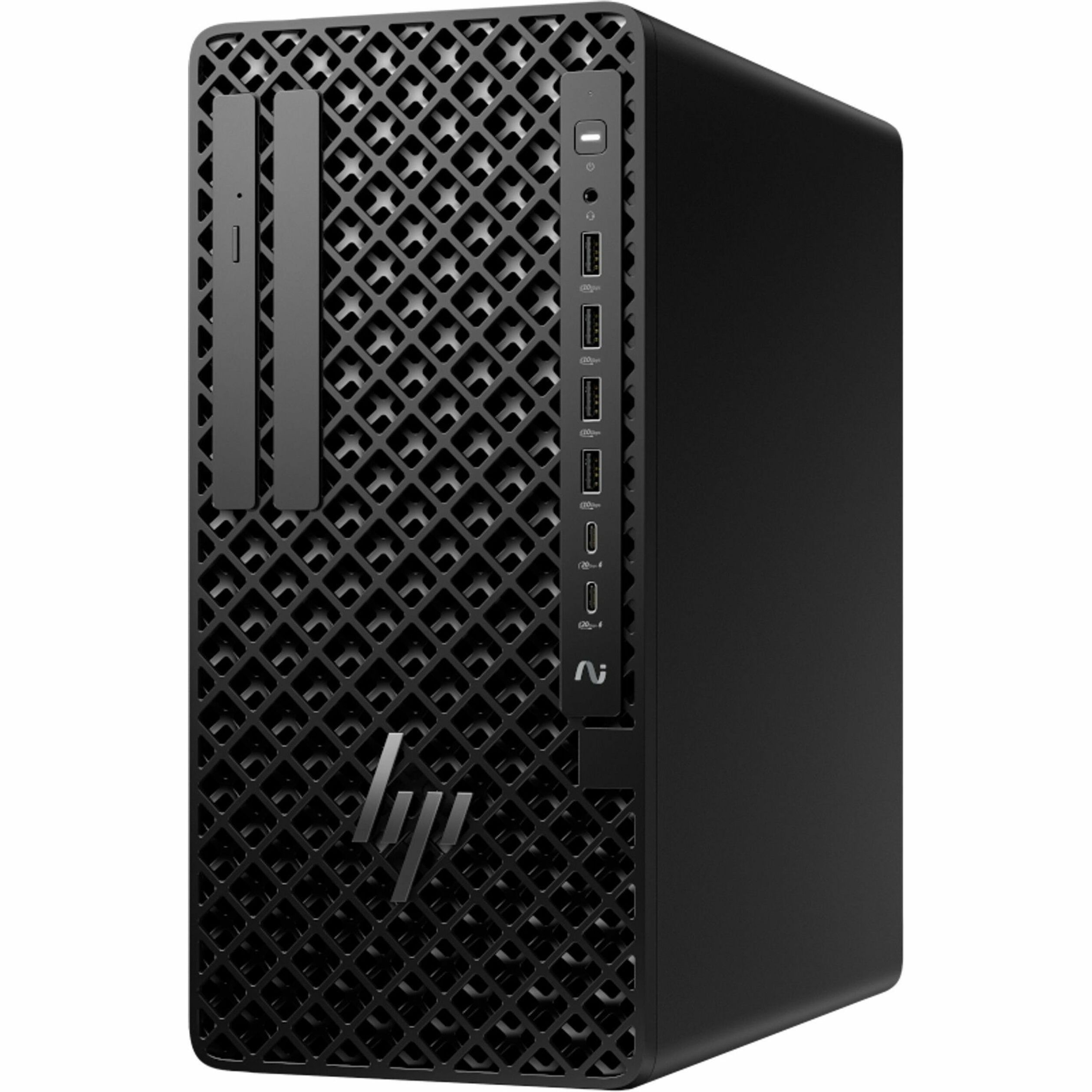 HP Z1 G1i Workstation - 1 x Intel Core Ultra 7 2nd Gen 265 - 32 GB - 1 TB SSD - Tower - Intel Q870 Chip - Serial ATA/600 Controller - Gigabit Ethernet — left