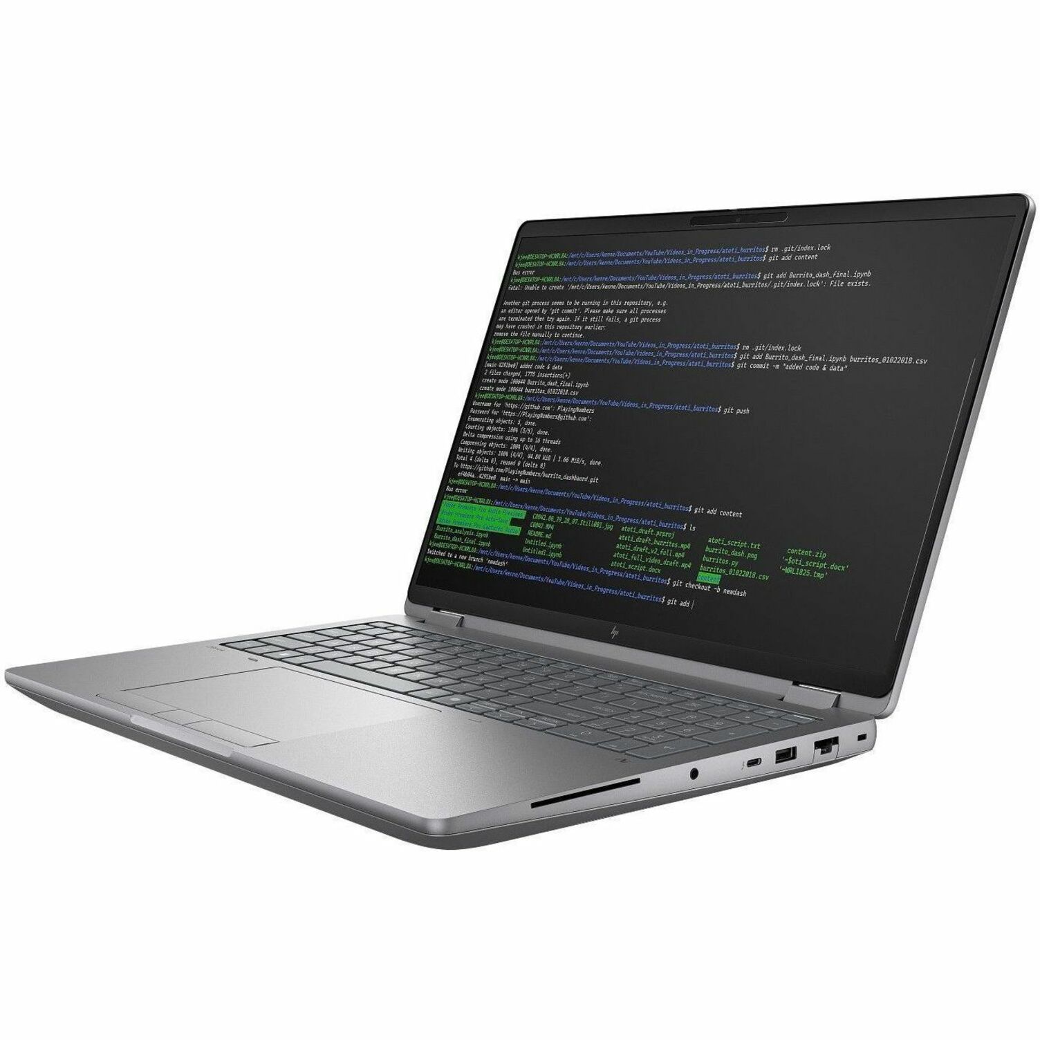 HP ZBook Fury G1i 16" Mobile Workstation - Intel Core Ultra 9 2nd Gen 285H - 64 GB - 2 TB SSD - Smart Card Reader - Intel Chip - Front Camera/Webcam - Wi-Fi 7 — alternate image11