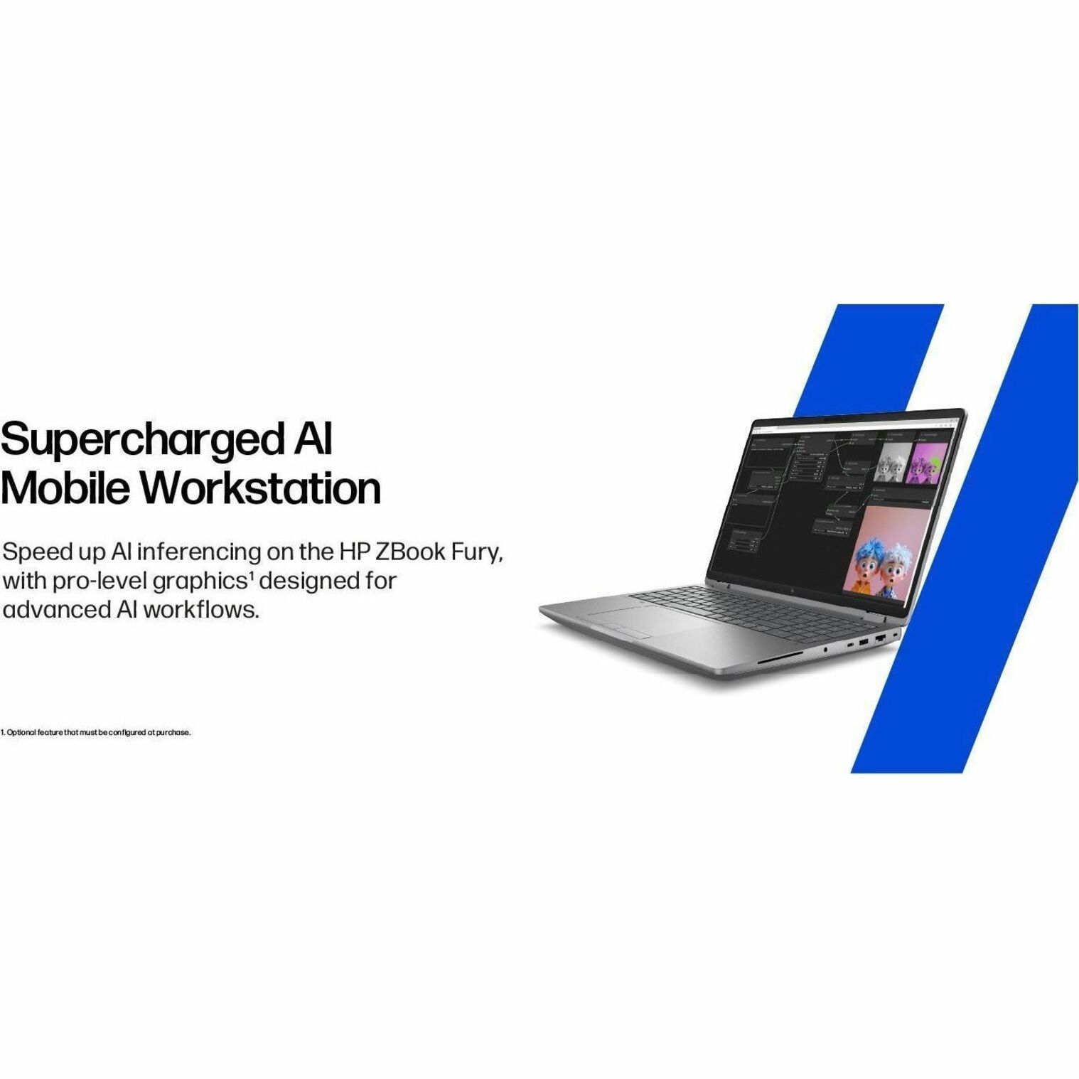 HP ZBook Fury G1i 16" Mobile Workstation - Intel Core Ultra 9 2nd Gen 285H - 64 GB - 2 TB SSD - Smart Card Reader - Intel Chip - Front Camera/Webcam - Wi-Fi 7 — alternate image2