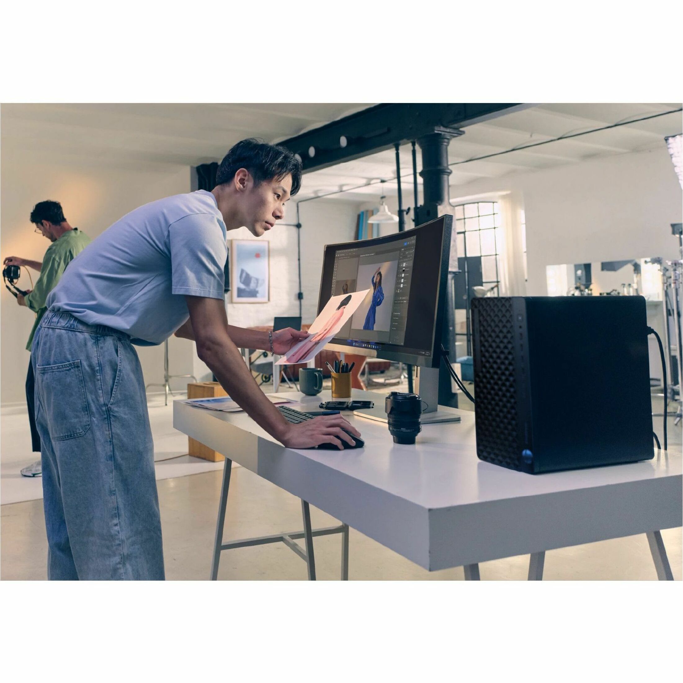HP EliteDesk 8 G1i Desktop Computer - Intel Core Ultra 5 2nd Gen 225 - 16 GB - 512 GB SSD - Tower - Intel Q870 Chip — alternate image4