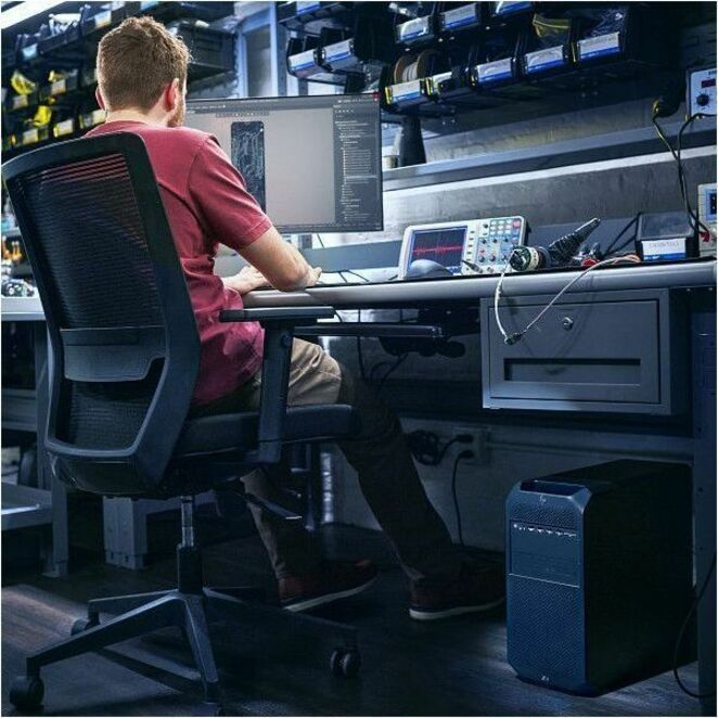 HP Z4 G5 Workstation - 1 x Intel Xeon w5-2565X - 256 GB - Tower - Black - Intel W790 Chip - Serial ATA Controller - 0, 1, 5, 10 RAID Levels - Gigabit Ethernet — alternate image2