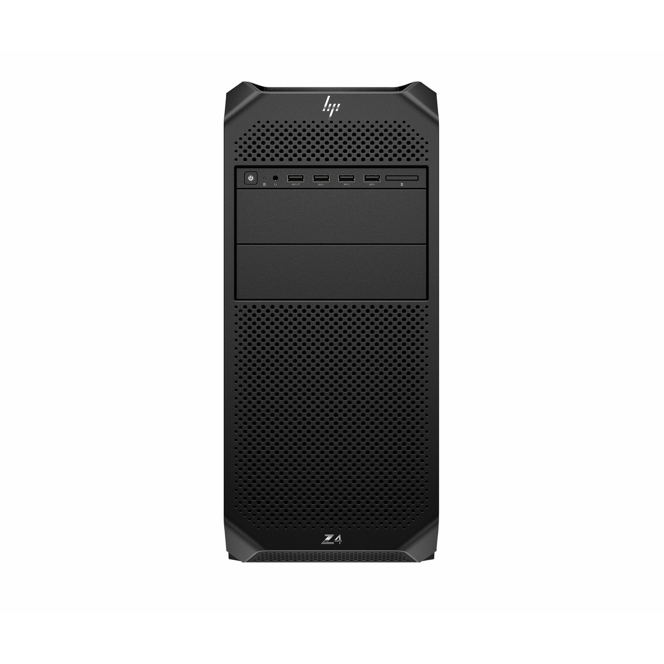 HP Z4 G5 Workstation - 1 x Intel Xeon w5-2565X - 256 GB - Tower - Black - Intel W790 Chip - Serial ATA Controller - 0, 1, 5, 10 RAID Levels - Gigabit Ethernet