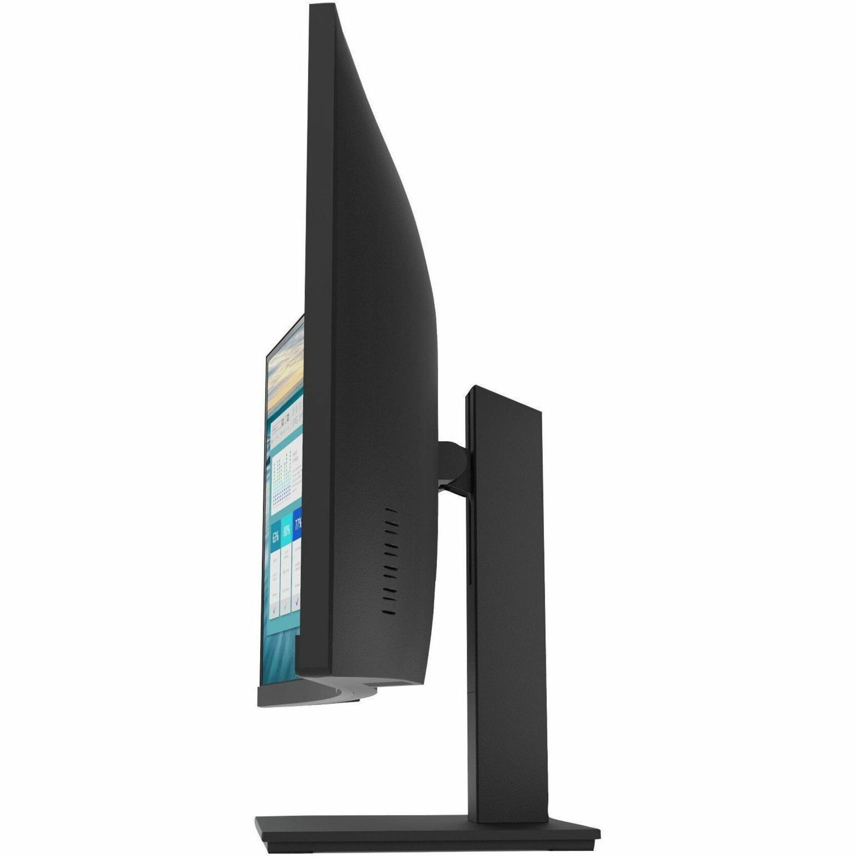 HP P34hc G4 34" Class WQHD Curved Screen LED Monitor - 21:9 - Black - 34" Viewable - Vertical Alignment (VA) - Edge LED Backlight - 3440 x 1440 - 16.7 Million Colors - 250 Nit - 5 ms - 100 Hz Refresh Rate - Speakers - Height, Tilt - USB Type-C - HDMI - DisplayPort - VESA Mount Compatible - USB Hub — leftmaximum