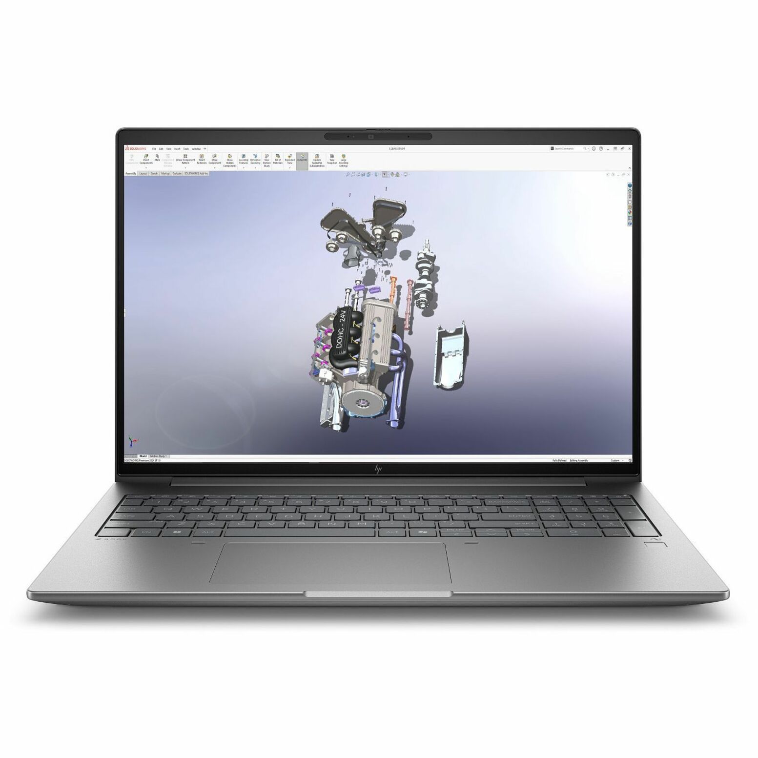 HP ZBook X G1i 16" Mobile Workstation - WQUXGA - 120 Hz - Intel Core Ultra 9 285H - vPro Technology - 64 GB - 2 TB SSD - English, French Keyboard - Smart Card Reader - Meteor Silver - Intel Chip - 3840 x 2400 - Windows 11 Pro - NVIDIA RTX Pro 2000 with 8 GB, Intel Arc 140T GPU - In-plane Switching (IPS) Technology, Eyesafe, DreamColor - Front Camera/Webcam - IEEE 802.11be Wireless LAN Standard - Wi-Fi 7