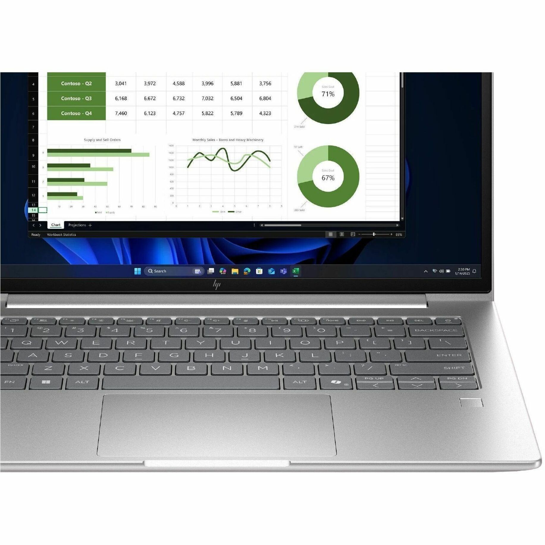 HP EliteBook 6 G1i 14" Notebook - Intel Core Ultra 7 2nd Gen 265U - 32 GB - 256 GB SSD - Intel Chip - Intel - Front Camera/Webcam — alternate image12
